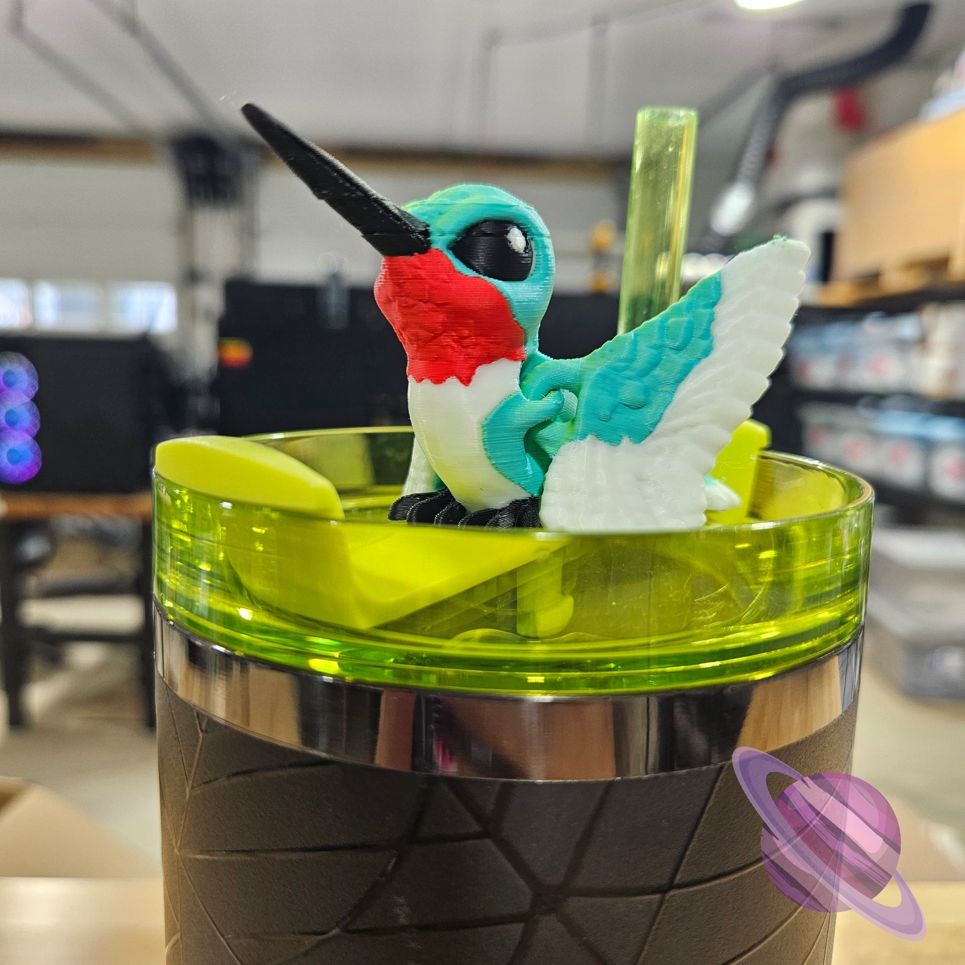 HUMMINGBIRD-3D PRINTED STRAW BUDDY - Like A Duchess