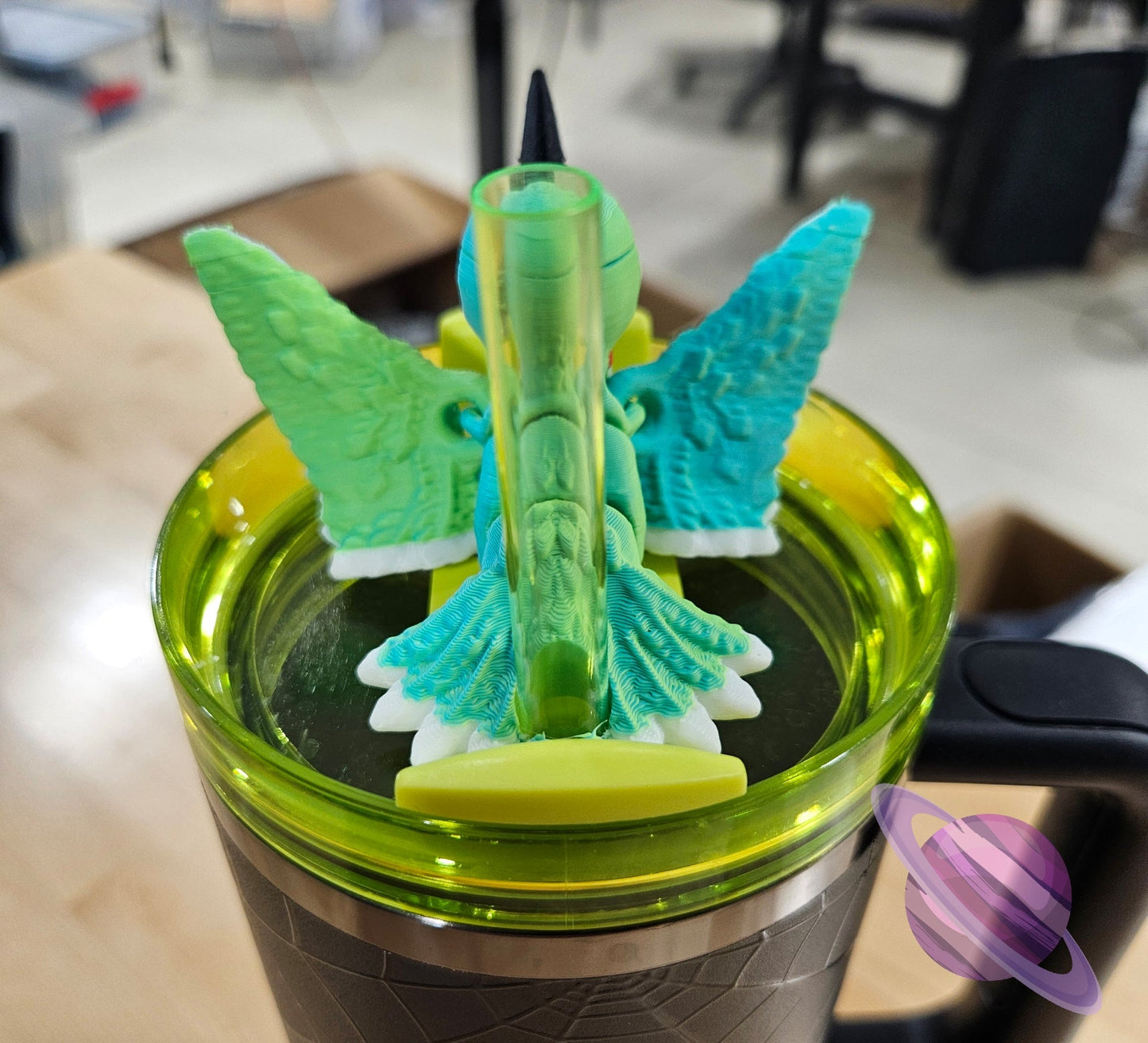 HUMMINGBIRD-3D PRINTED STRAW BUDDY - Like A Duchess