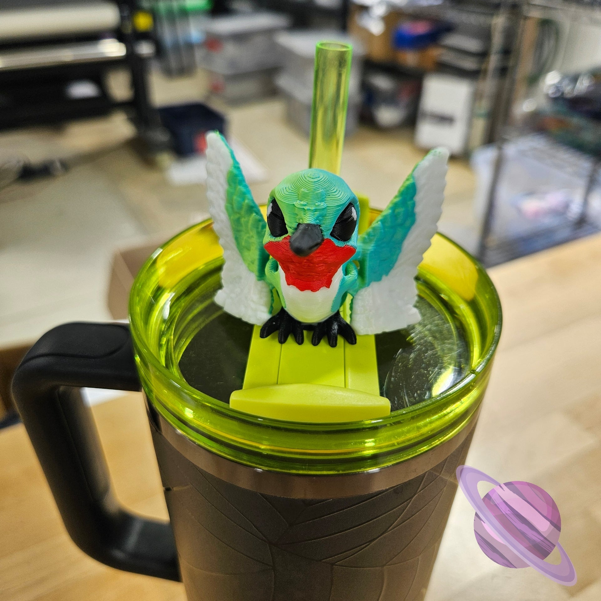 HUMMINGBIRD-3D PRINTED STRAW BUDDY - Like A Duchess