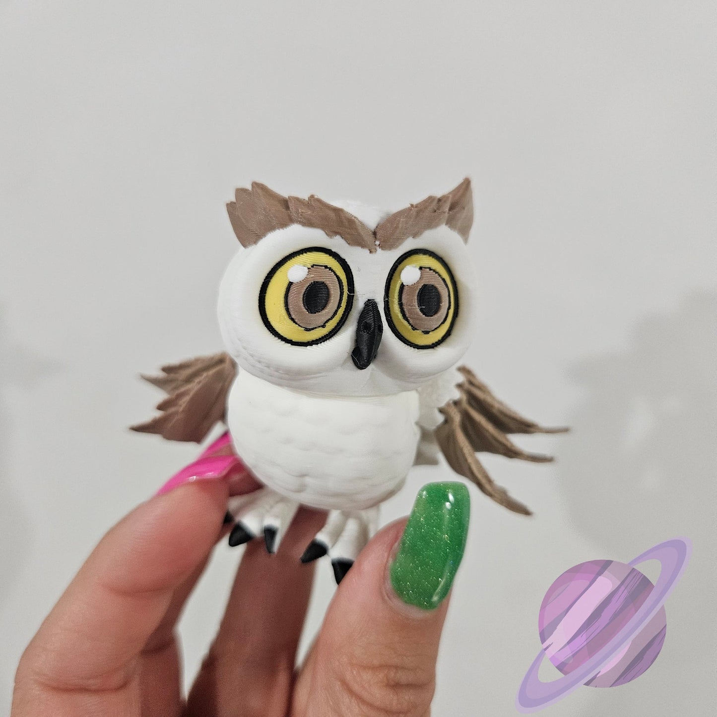 HOOT OWL-3D PRINTED STRAW BUDDY - Like A Duchess