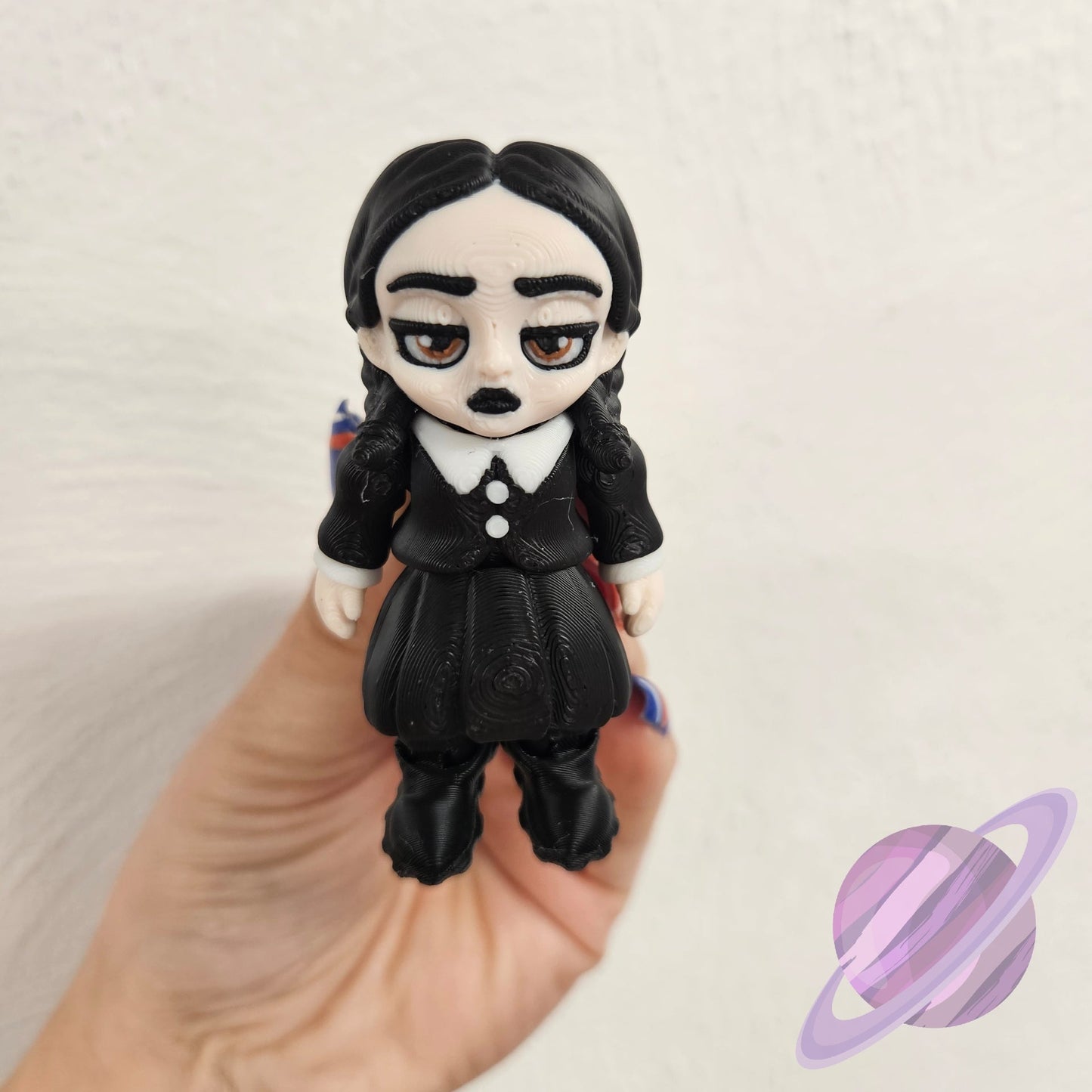 CREEPY GIRL-3D PRINTED STRAW BUDDY