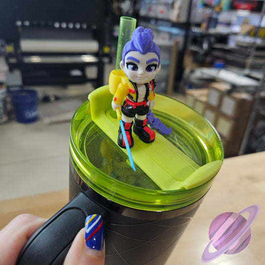 HUNTER GIRL-3D PRINTED STRAW BUDDY - Like A Duchess