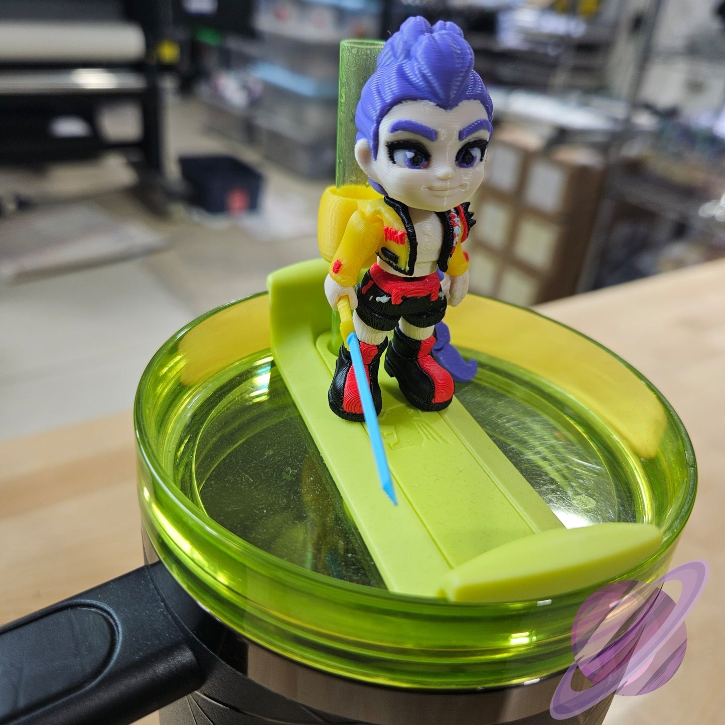 HUNTER GIRL-3D PRINTED STRAW BUDDY - Like A Duchess