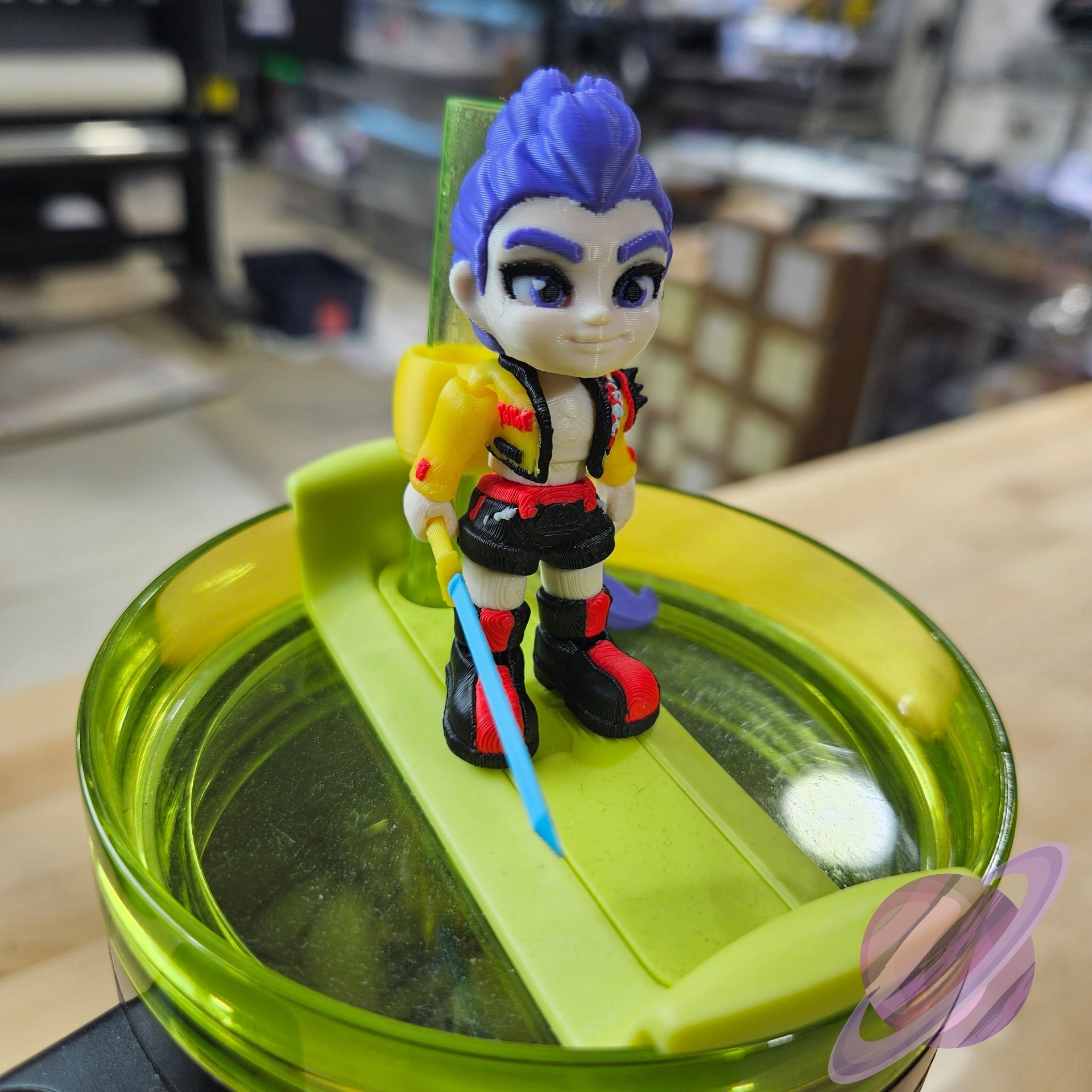 HUNTER GIRL-3D PRINTED STRAW BUDDY - Like A Duchess