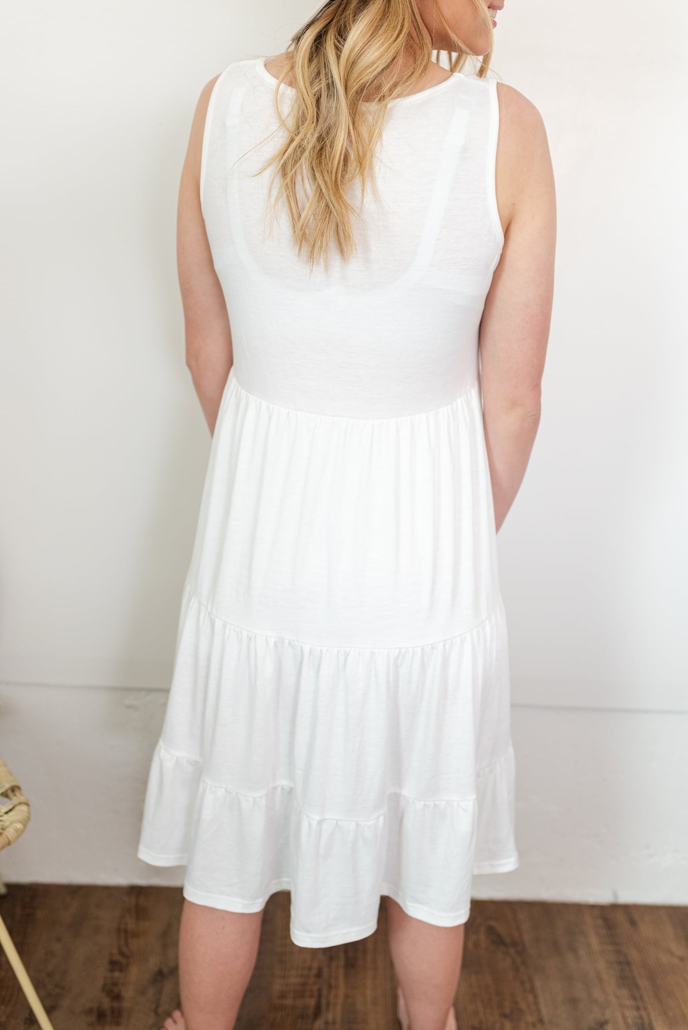 SOLID RUFFLE SUNDRESS - Like A Duchess