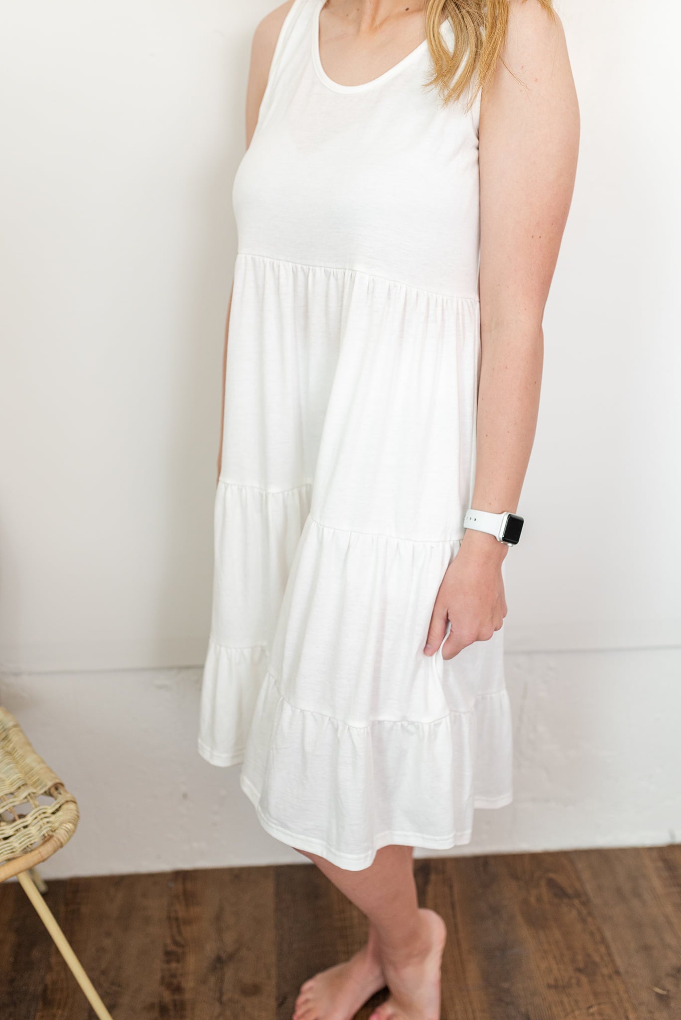 SOLID RUFFLE SUNDRESS - Like A Duchess