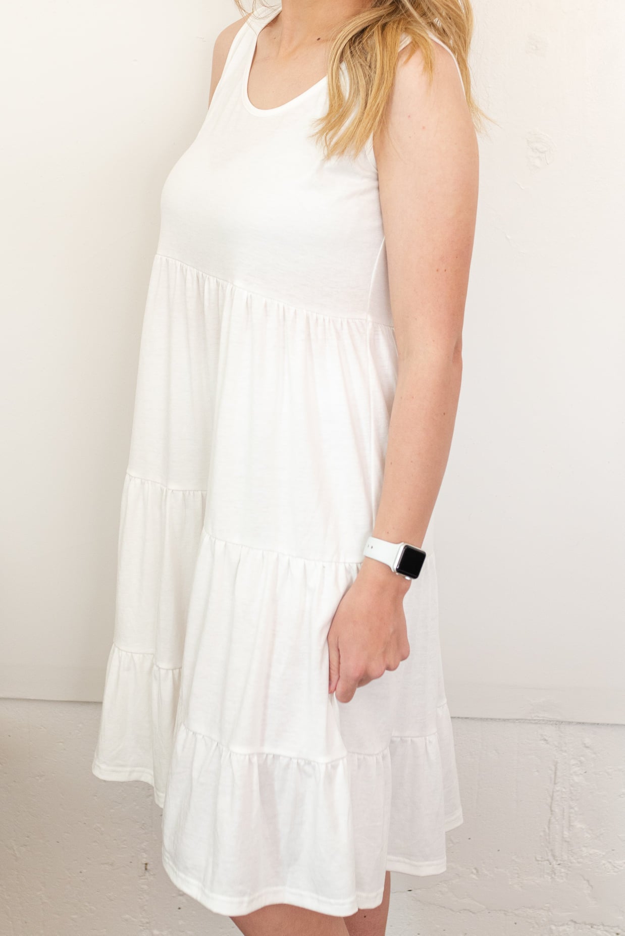 SOLID RUFFLE SUNDRESS - Like A Duchess