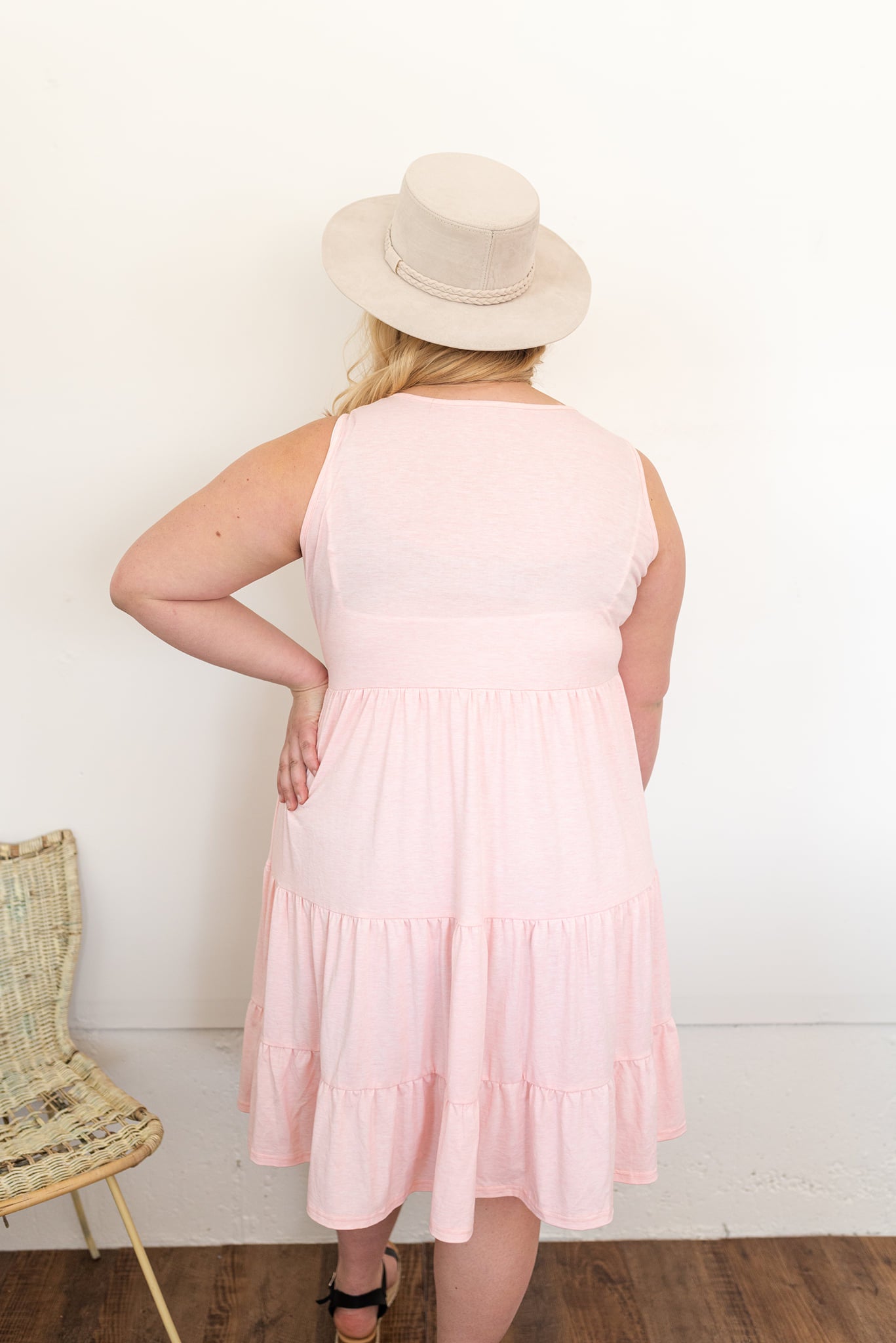 SOLID RUFFLE SUNDRESS - Like A Duchess