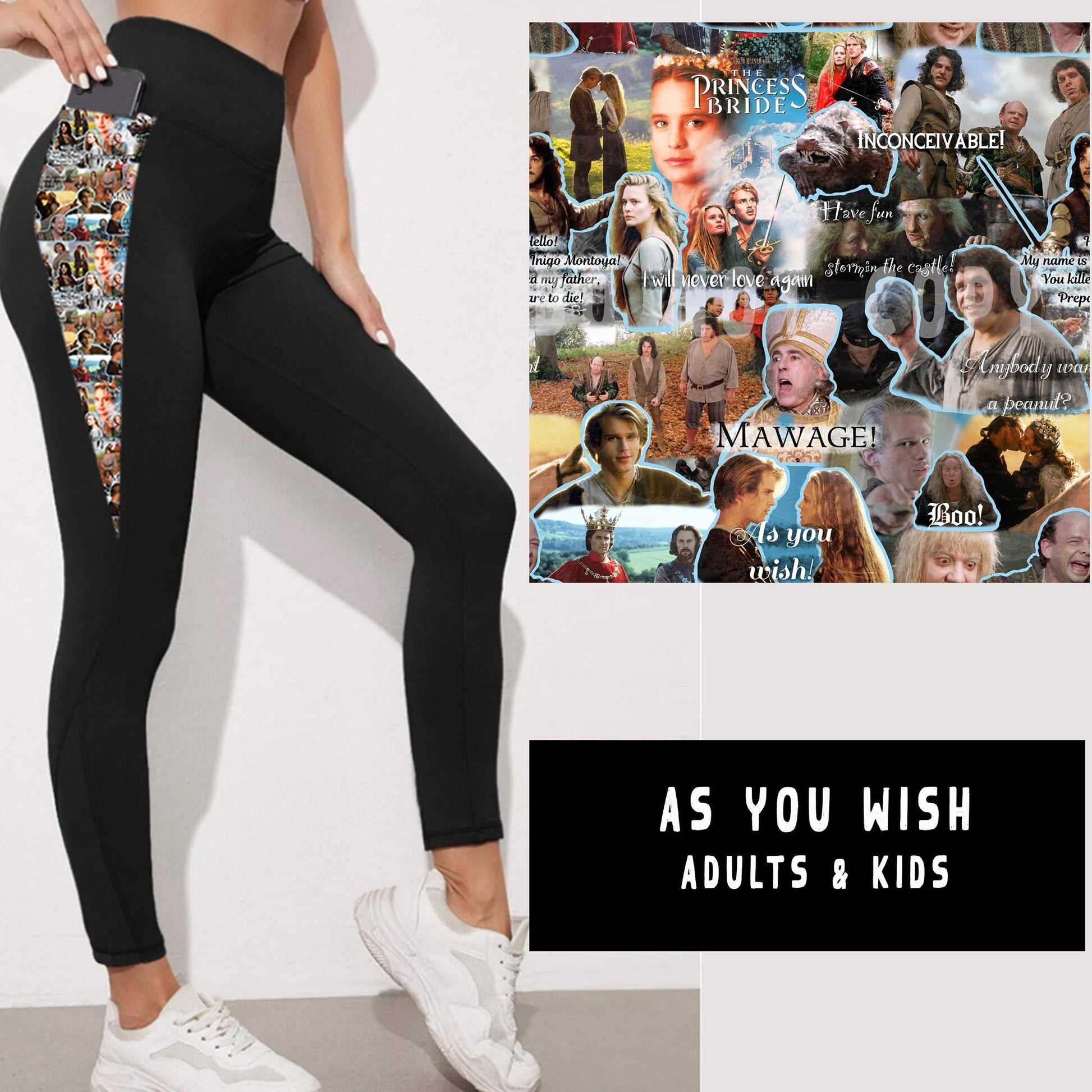 OUTFIT RUN 5- AS YOU WISH LEGGINGS/CAPRI/JOGGERS - Like A Duchess