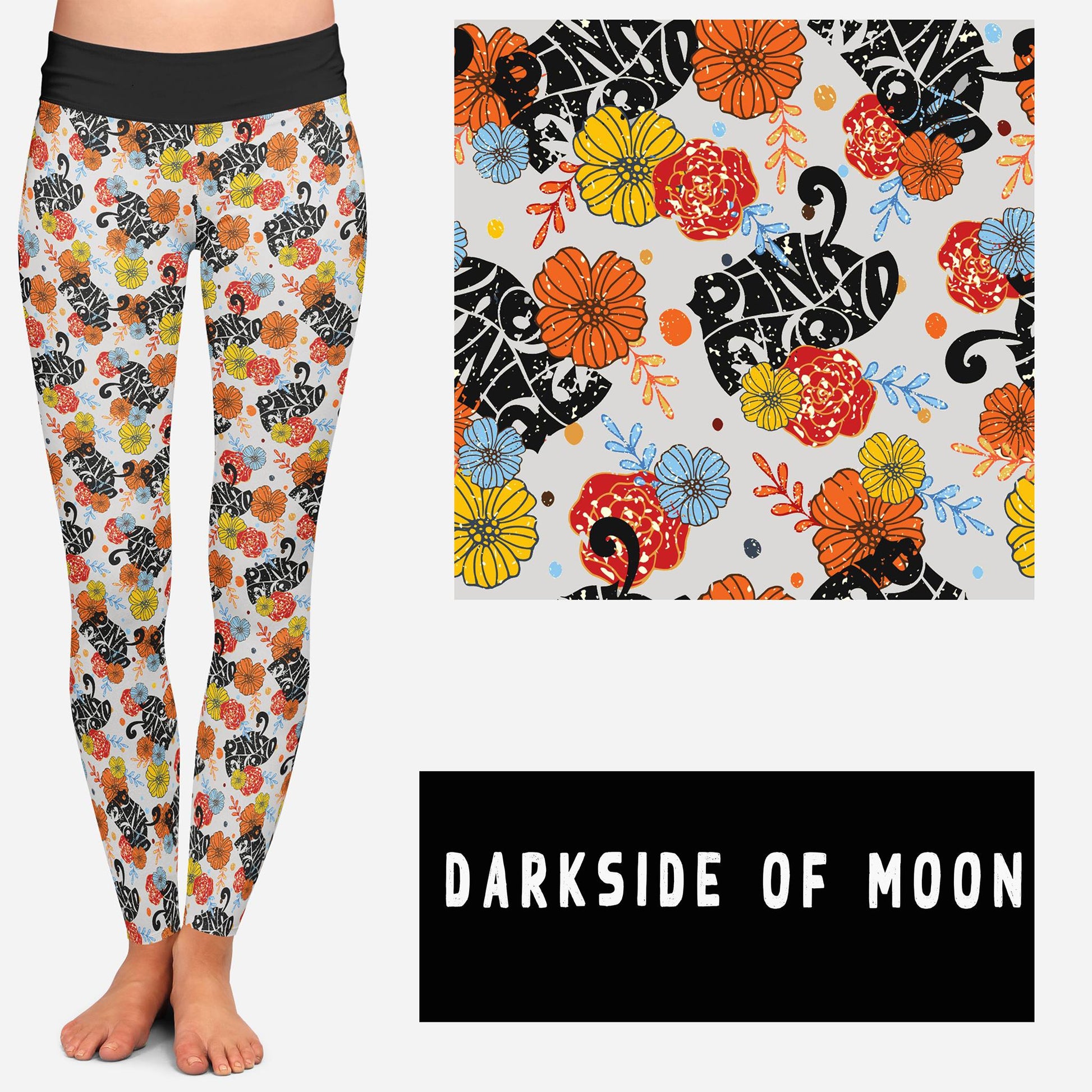 BAND RUN 2- DARK SIDE OF MOON LEGGINGS/CAPRI/JOGGER - Like A Duchess