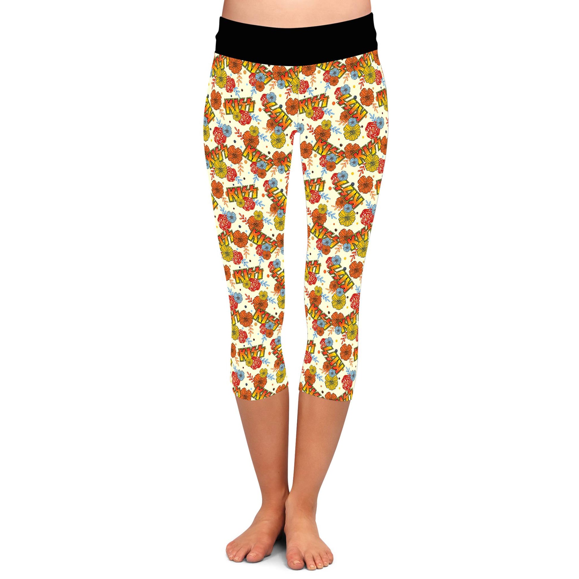 BAND RUN 2- KISS LEGGINGS/CAPRI/JOGGERS - Like A Duchess