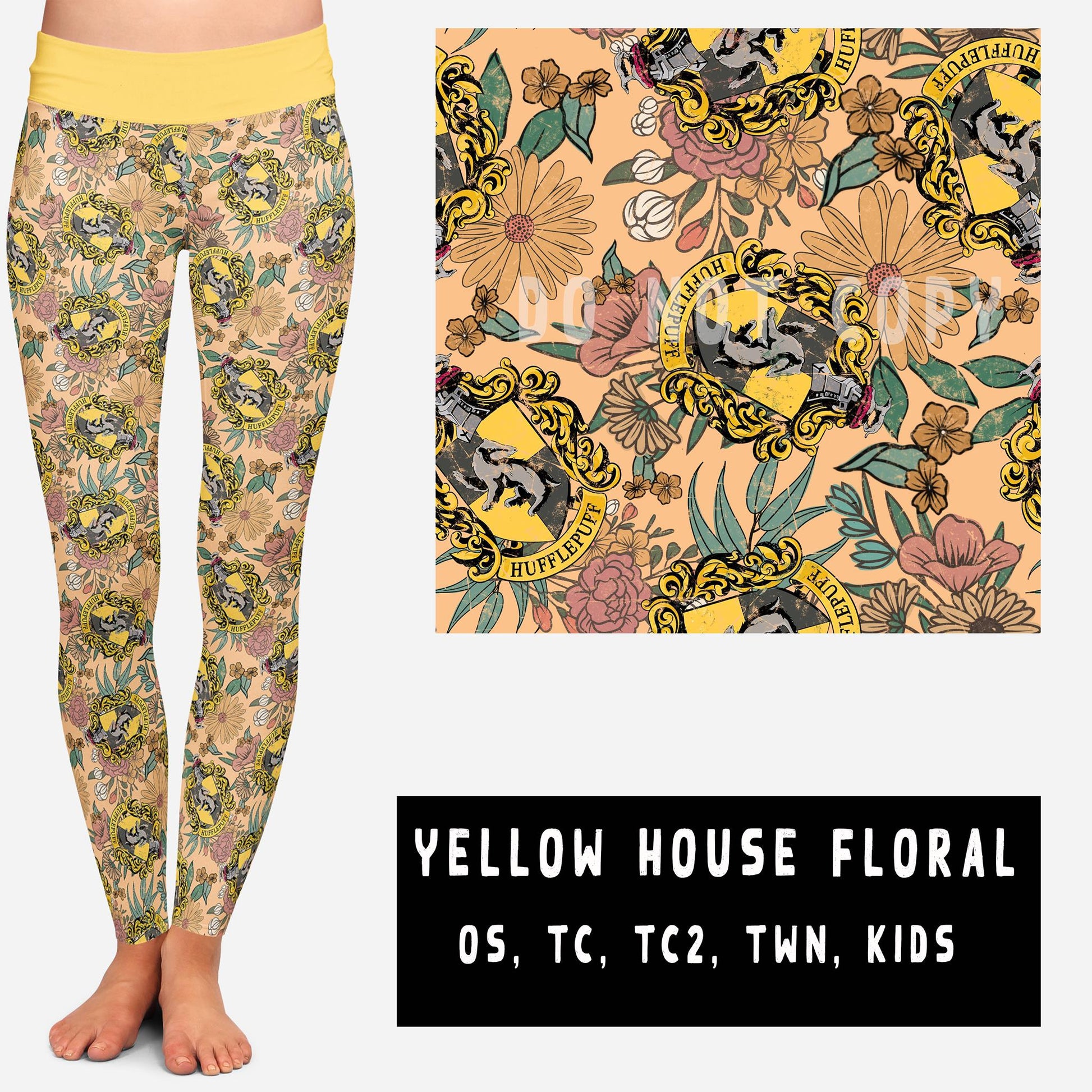OUTFIT RUN 3-YELLOW HOUSE FLORAL - Like A Duchess