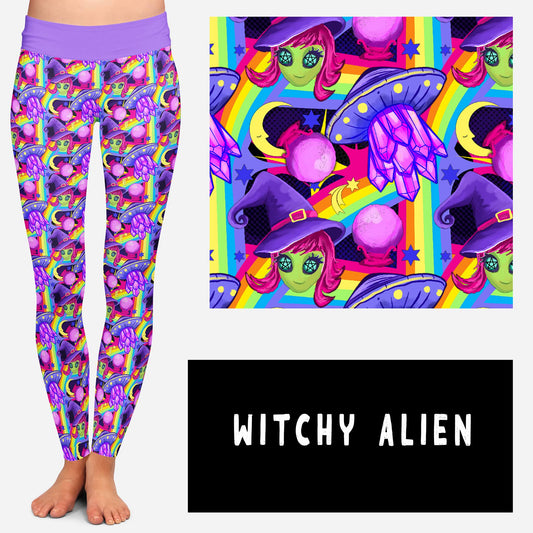 SPOOKY LF RUN- WITCHY A POCKET LEGGINGS AND JOGGERS - Like A Duchess