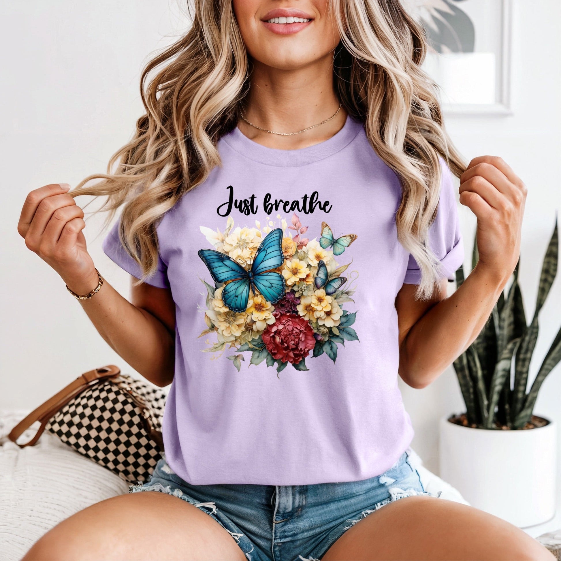 Just Breathe Tshirt - Like A Duchess