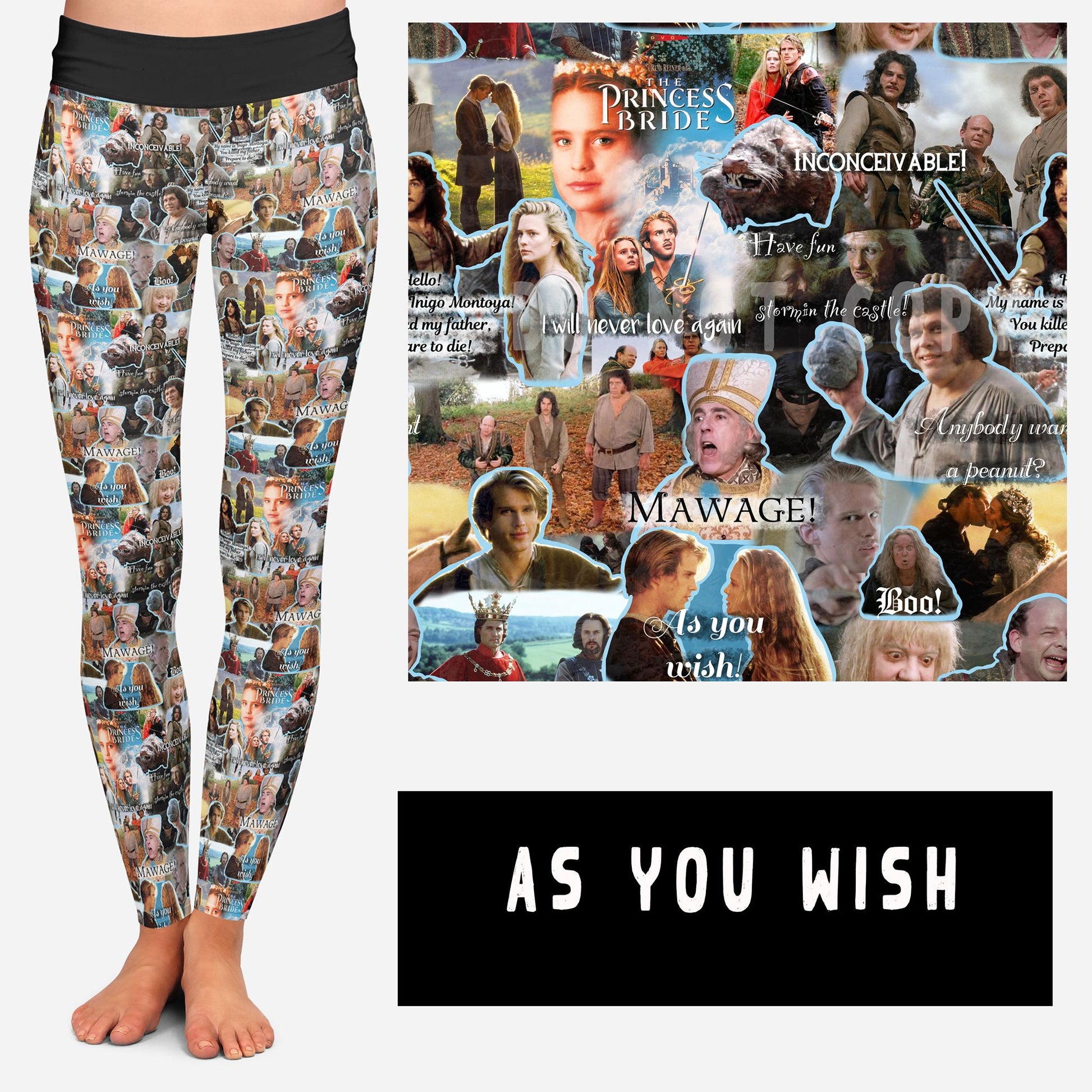 OUTFIT RUN 5- AS YOU WISH LEGGINGS/CAPRI/JOGGERS - Like A Duchess