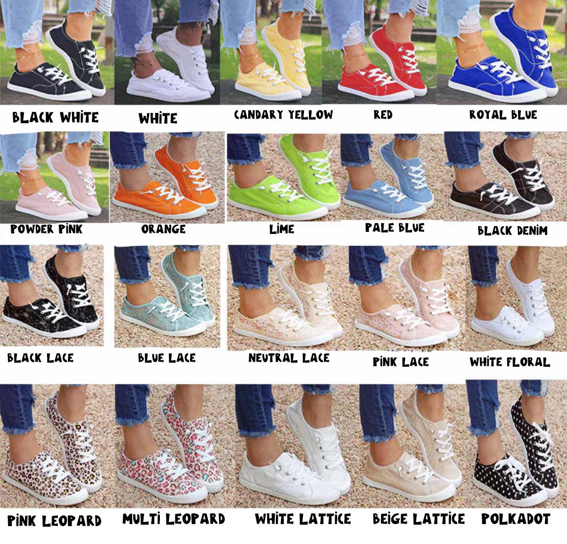 SUMMER SNEAKER -ROYAL BLUE - Like A Duchess