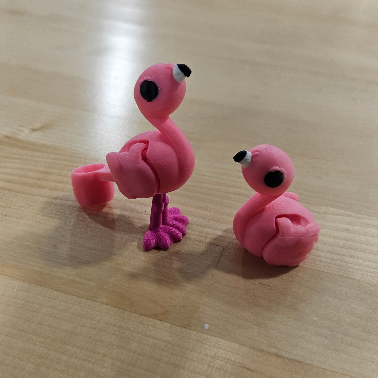 PINK FLAMINGO-3D PRINTED STRAW BUDDY - Like A Duchess