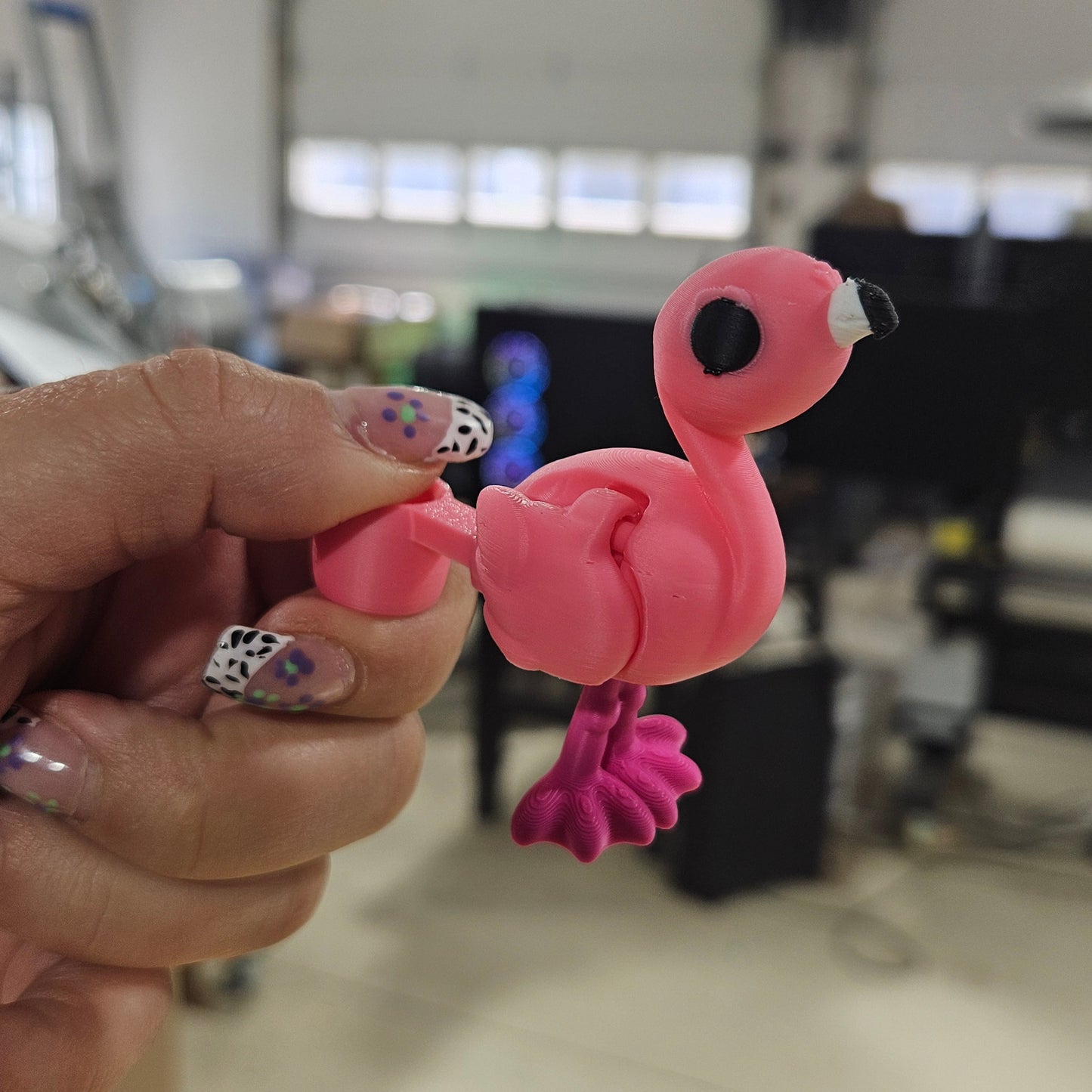 PINK FLAMINGO-3D PRINTED STRAW BUDDY - Like A Duchess