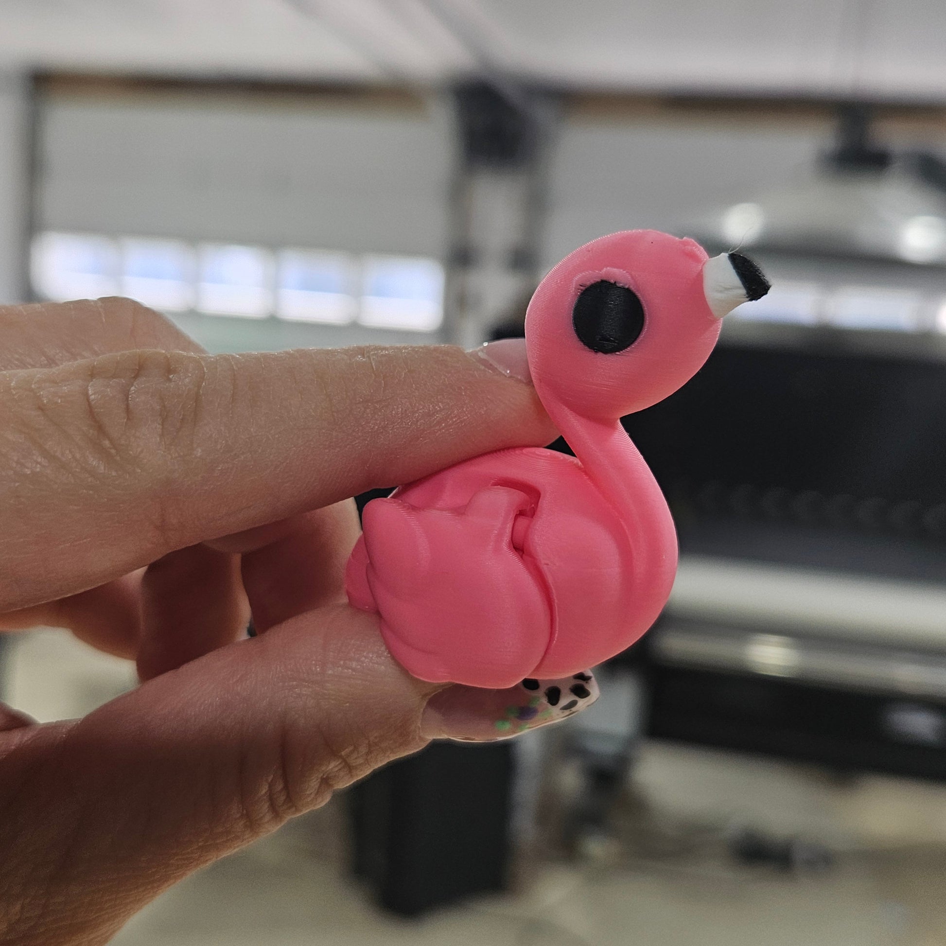 PINK FLAMINGO-3D PRINTED STRAW BUDDY - Like A Duchess