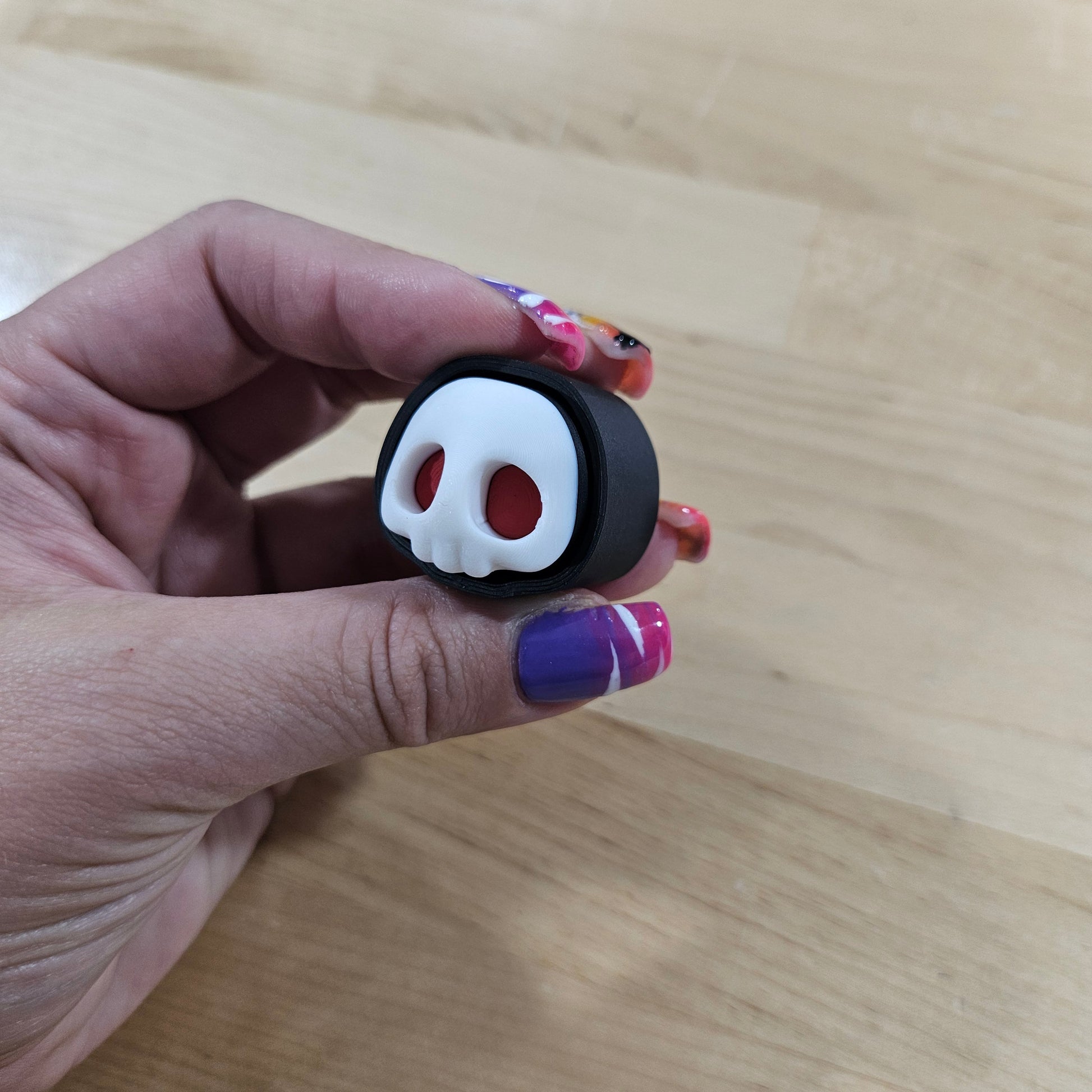 6 PACK- 3D PRINTED SPOOKY CLICKER FIDGETS - Like A Duchess