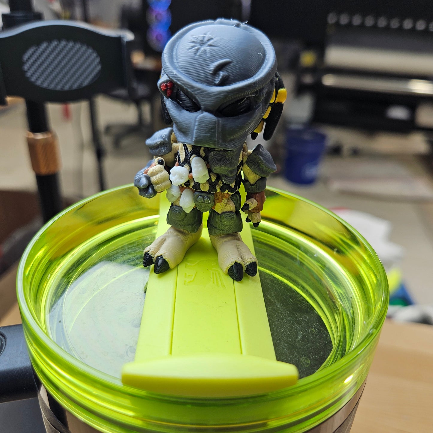 CHAINSAW GUY-3D PRINTED STRAW BUDDY