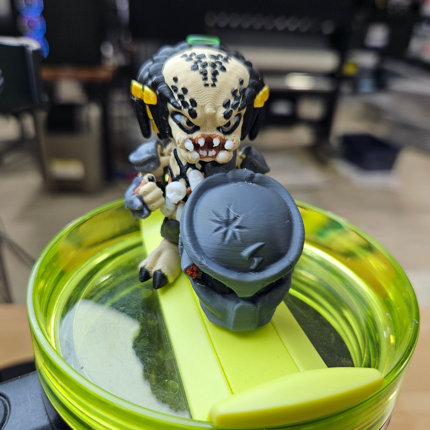 CHAINSAW GUY-3D PRINTED STRAW BUDDY