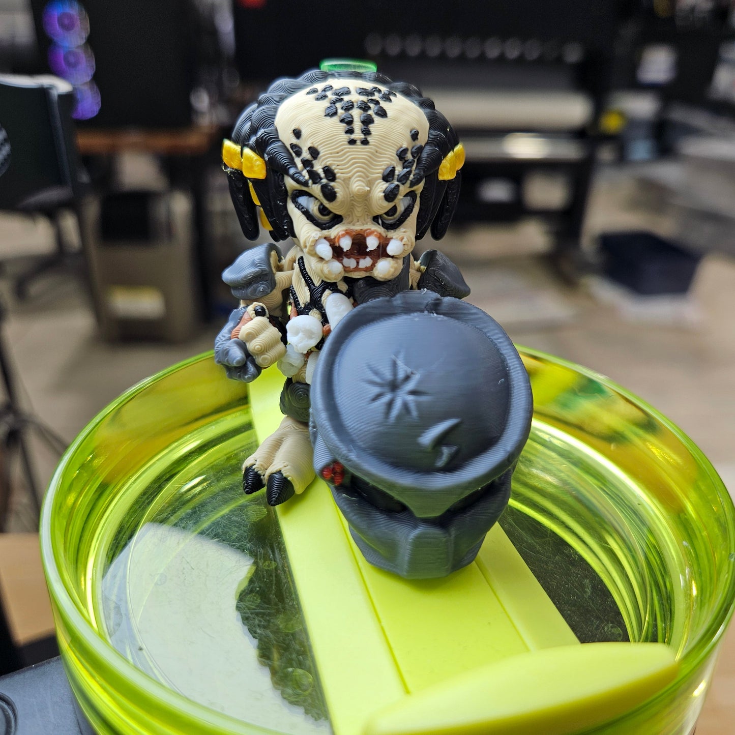 CHAINSAW GUY-3D PRINTED STRAW BUDDY