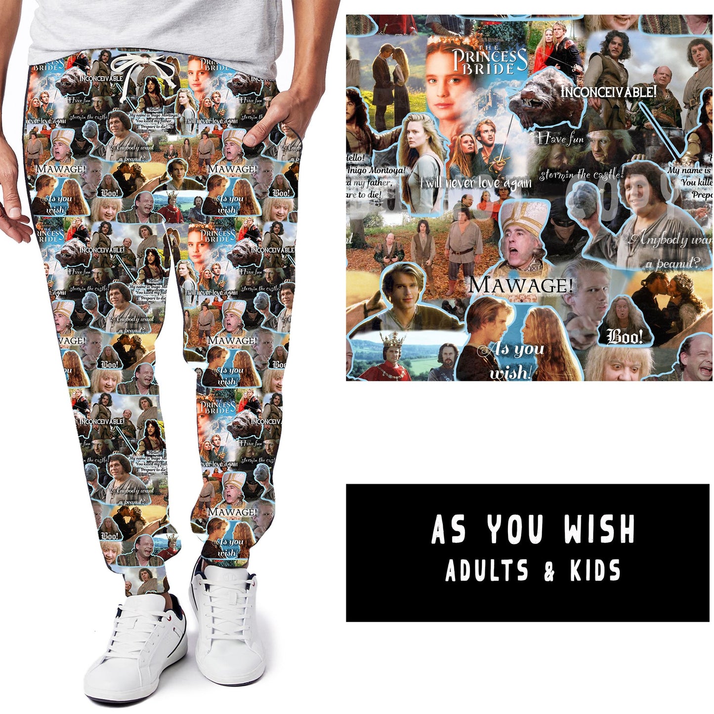 OUTFIT RUN 5- AS YOU WISH LEGGINGS/CAPRI/JOGGERS - Like A Duchess