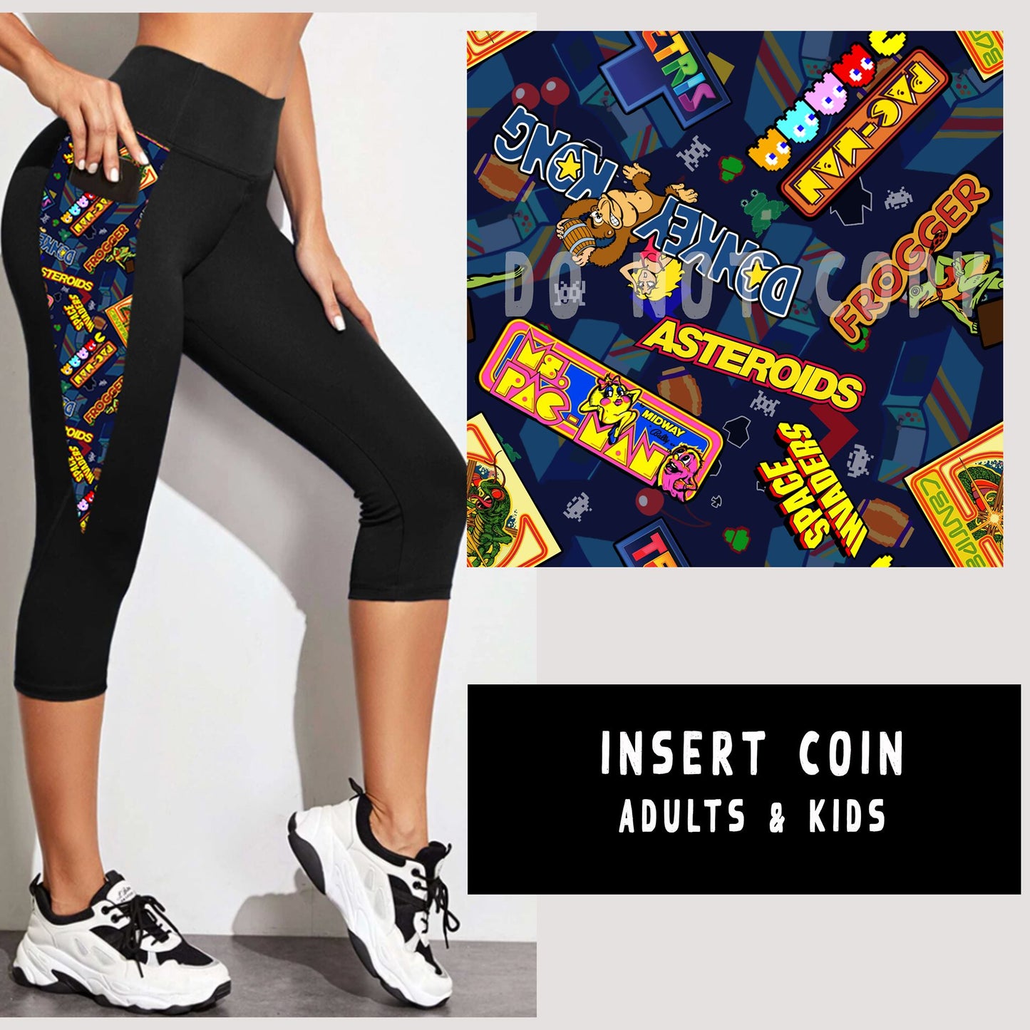 OUTFIT RUN 5-INSERT COIN  LEGGINGS/CAPRI/JOGGERS - Like A Duchess