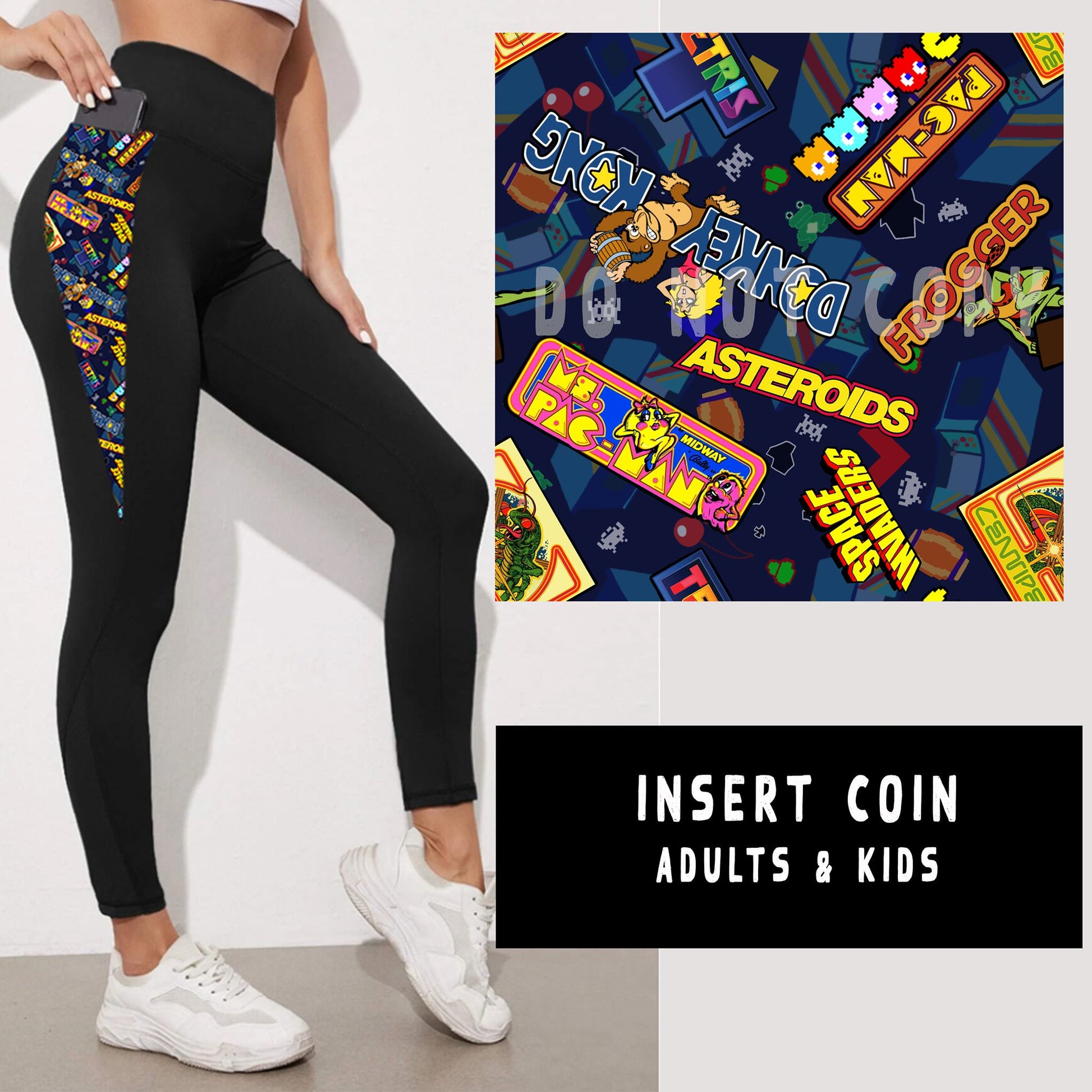 OUTFIT RUN 5-INSERT COIN  LEGGINGS/CAPRI/JOGGERS - Like A Duchess