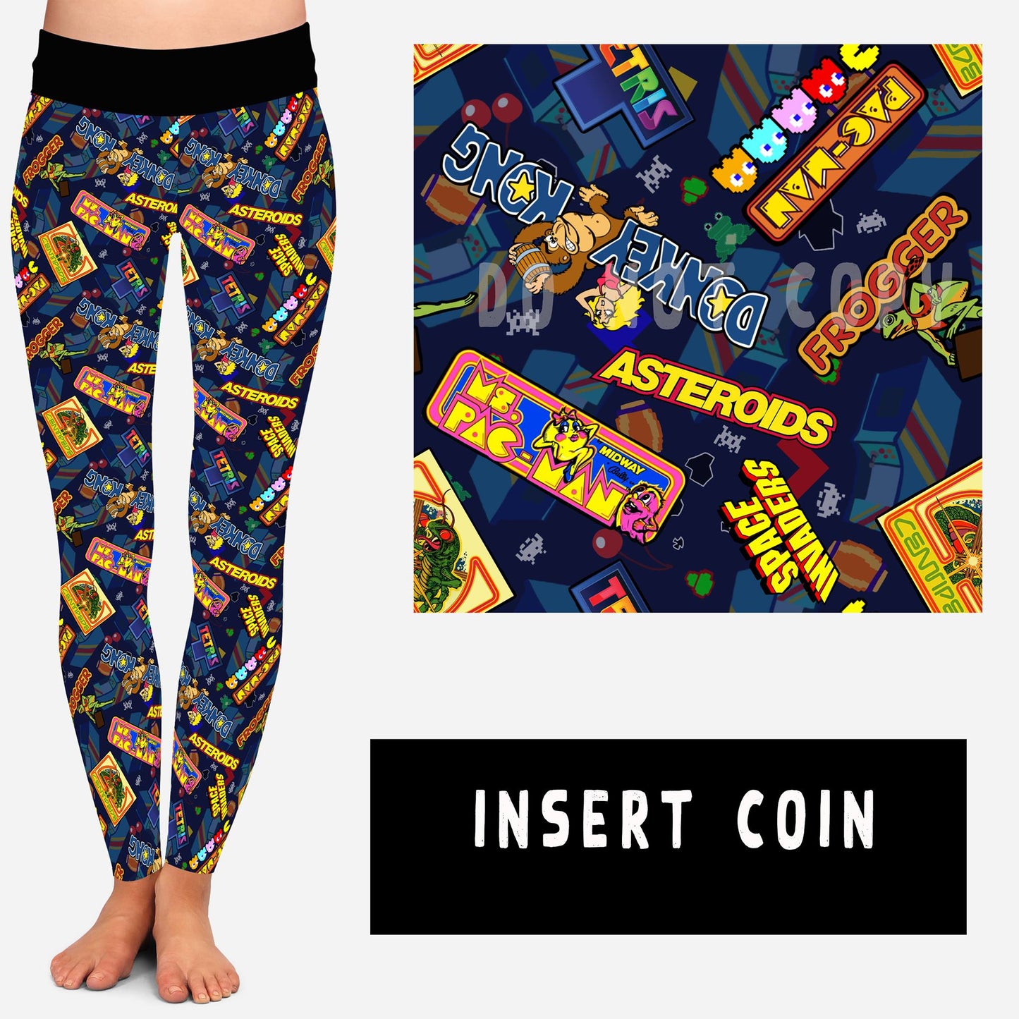 OUTFIT RUN 5-INSERT COIN  LEGGINGS/CAPRI/JOGGERS - Like A Duchess