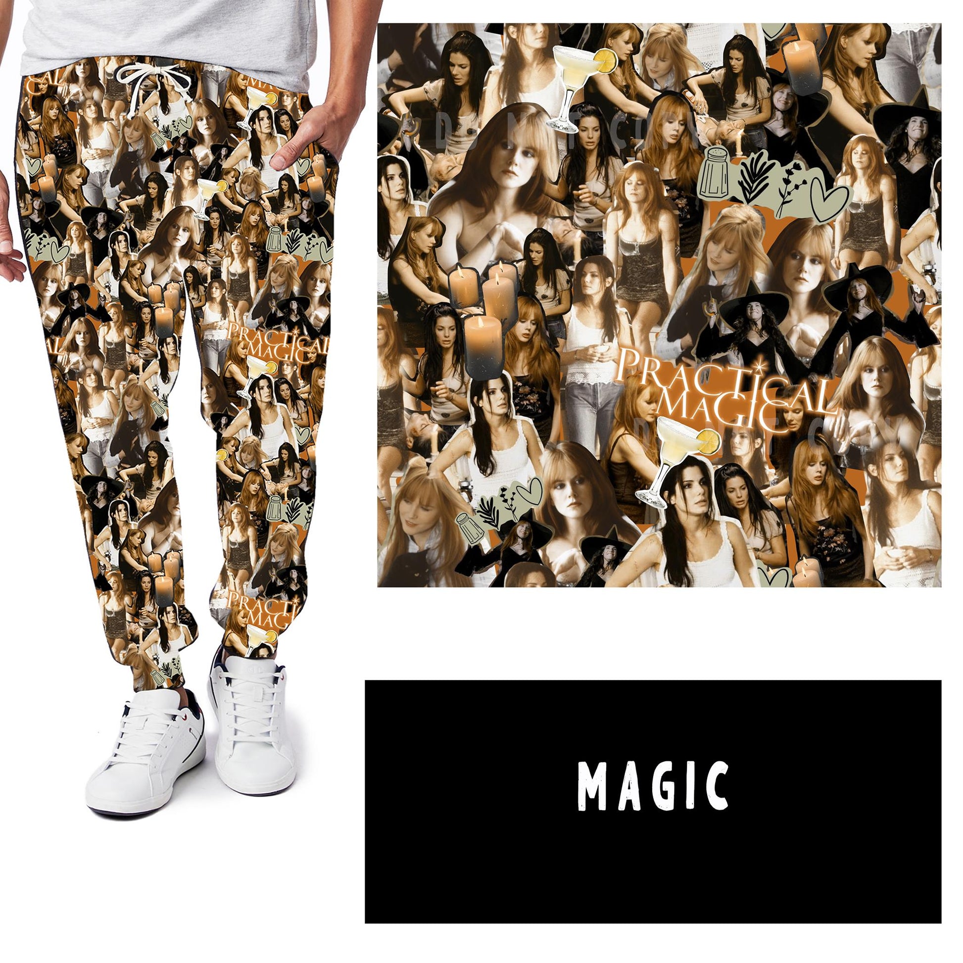 NOSTALGIC WEIRDOS RUN-MAGIC LEGGINGS/JOGGERS - Like A Duchess