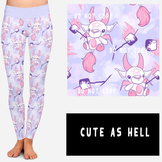 PASTEL ODDITY RUN-CUTE AS HELL LEGGINGS/JOGGERS - Like A Duchess