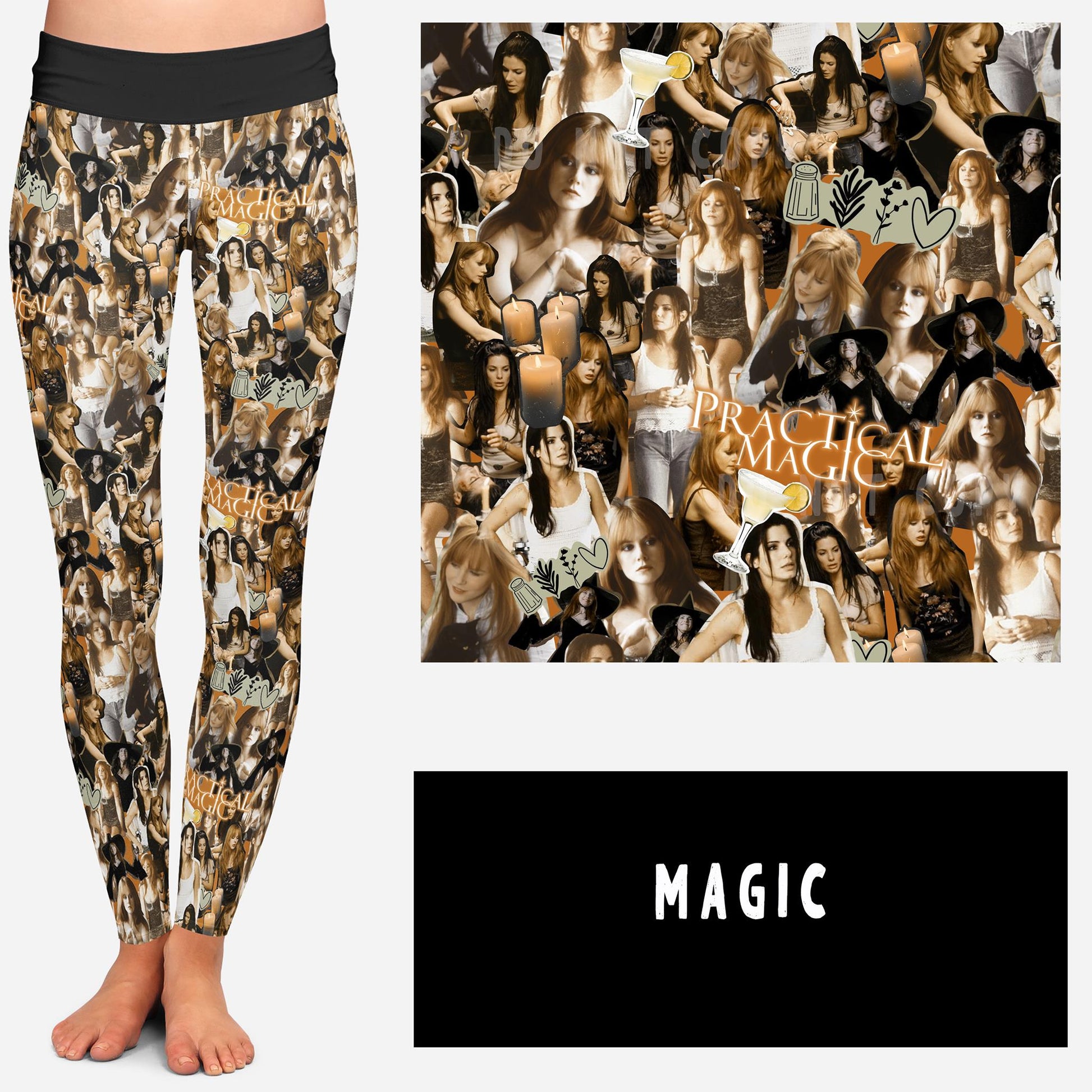 NOSTALGIC WEIRDOS RUN-MAGIC LEGGINGS/JOGGERS - Like A Duchess