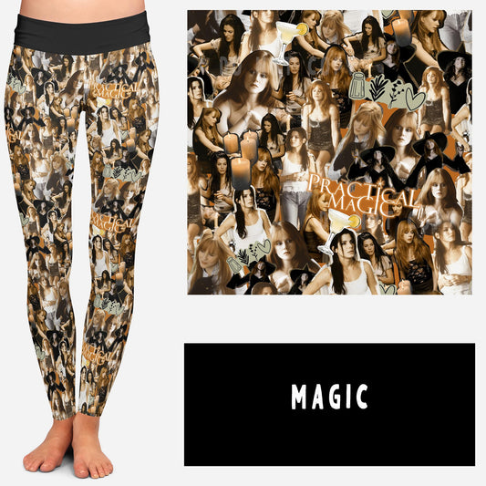 NOSTALGIC WEIRDOS RUN-MAGIC LEGGINGS/JOGGERS - Like A Duchess