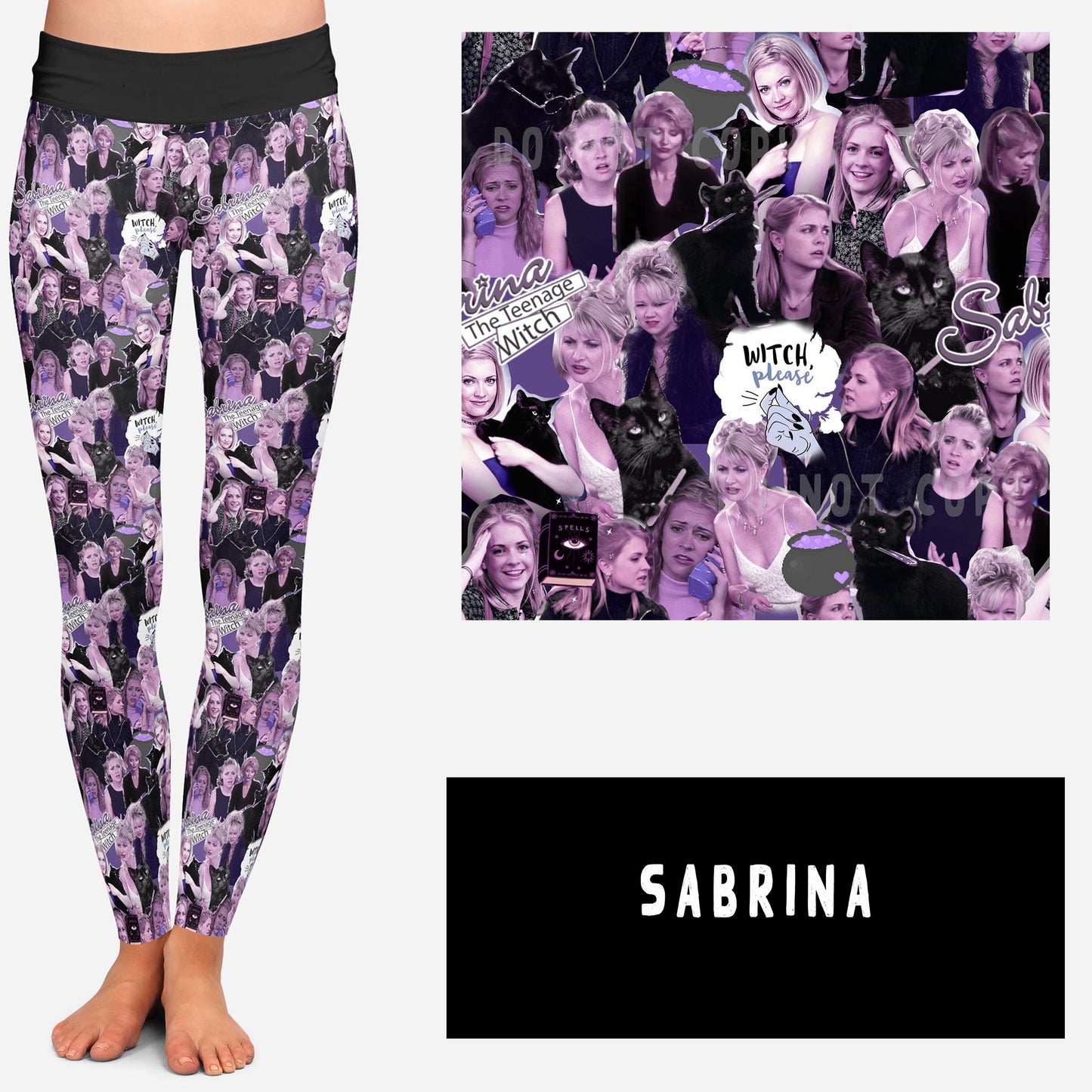 NOSTALGIC WEIRDOS RUN-SABRINA LEGGINGS/JOGGERS - Like A Duchess