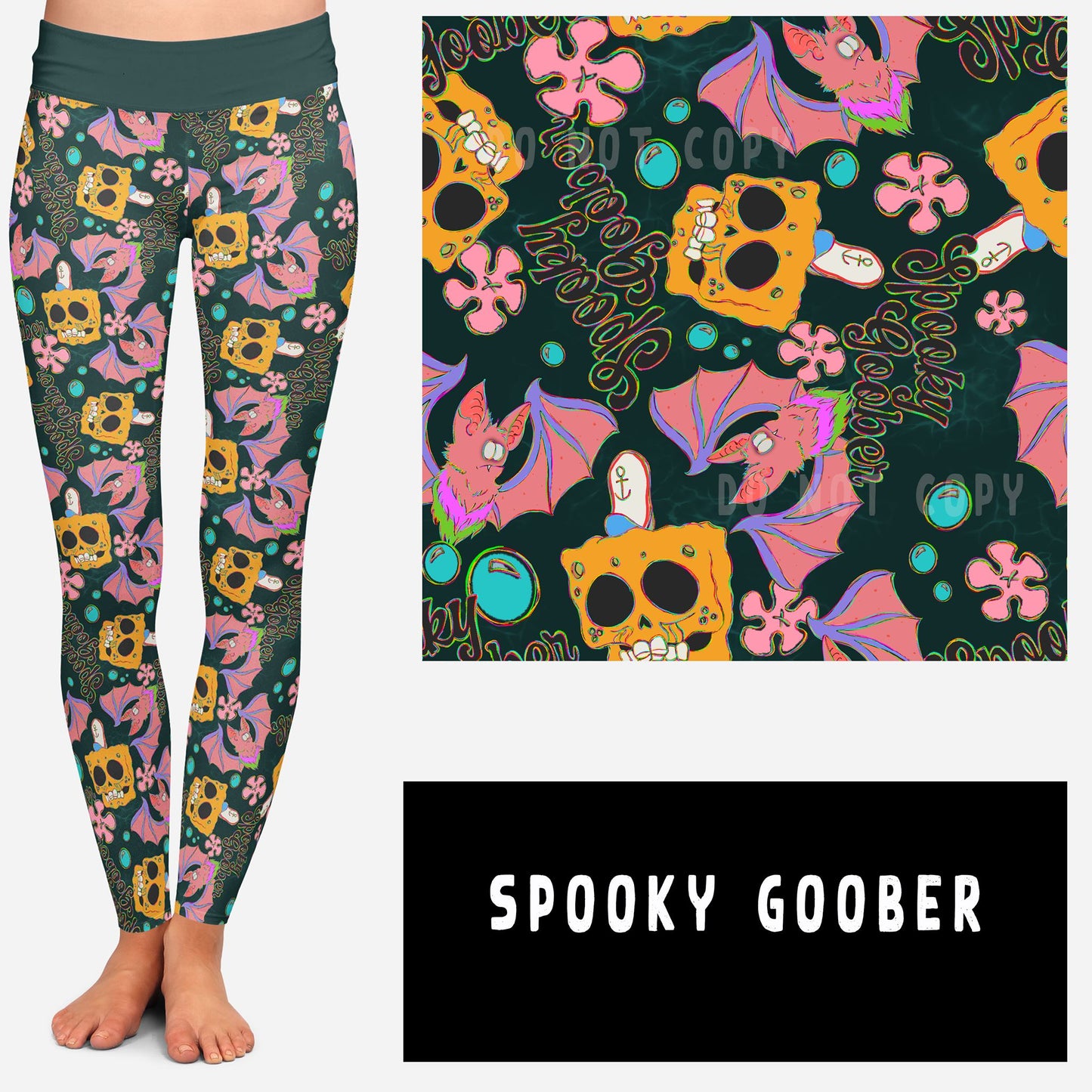 NOSTALGIC WEIRDOS RUN-SPOOKY GOOBER LEGGINGS/JOGGERS - Like A Duchess