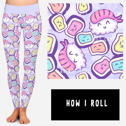 PASTEL ODDITY RUN-HOW I ROLL LEGGINGS/JOGGERS - Like A Duchess