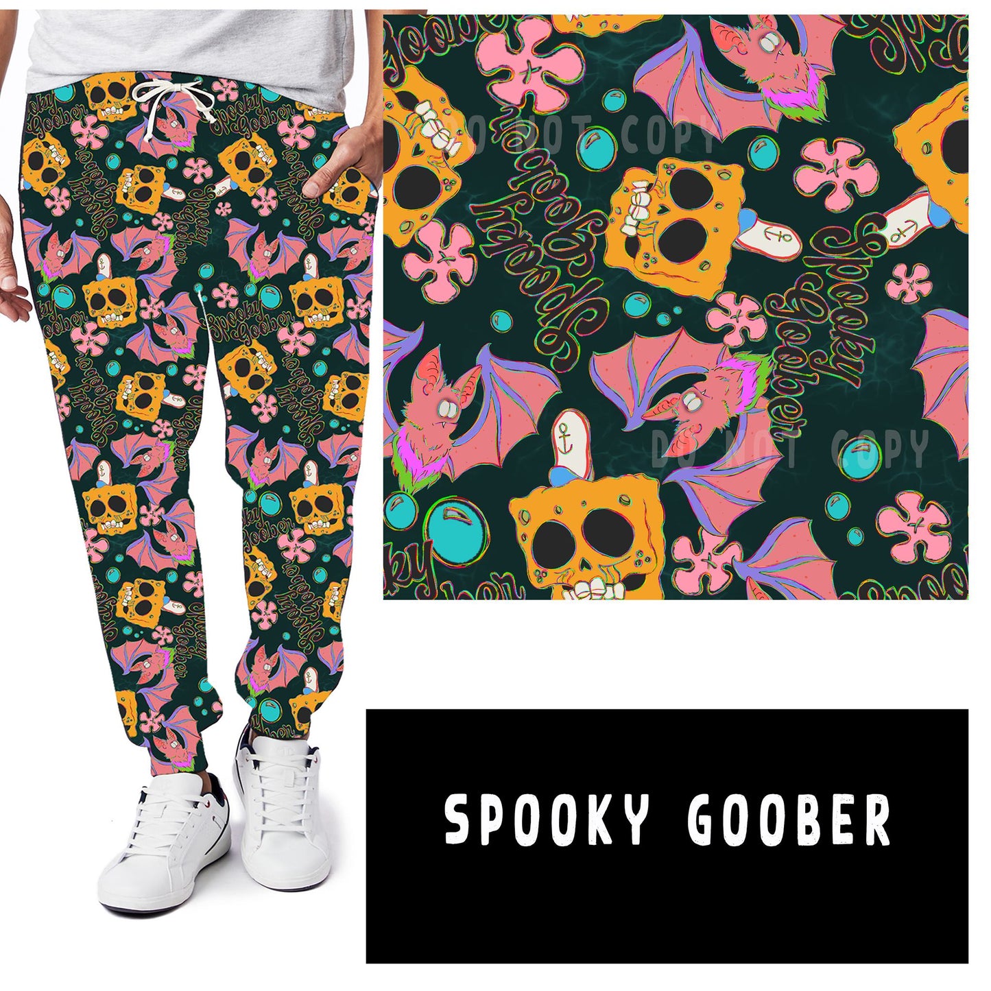NOSTALGIC WEIRDOS RUN-SPOOKY GOOBER LEGGINGS/JOGGERS - Like A Duchess
