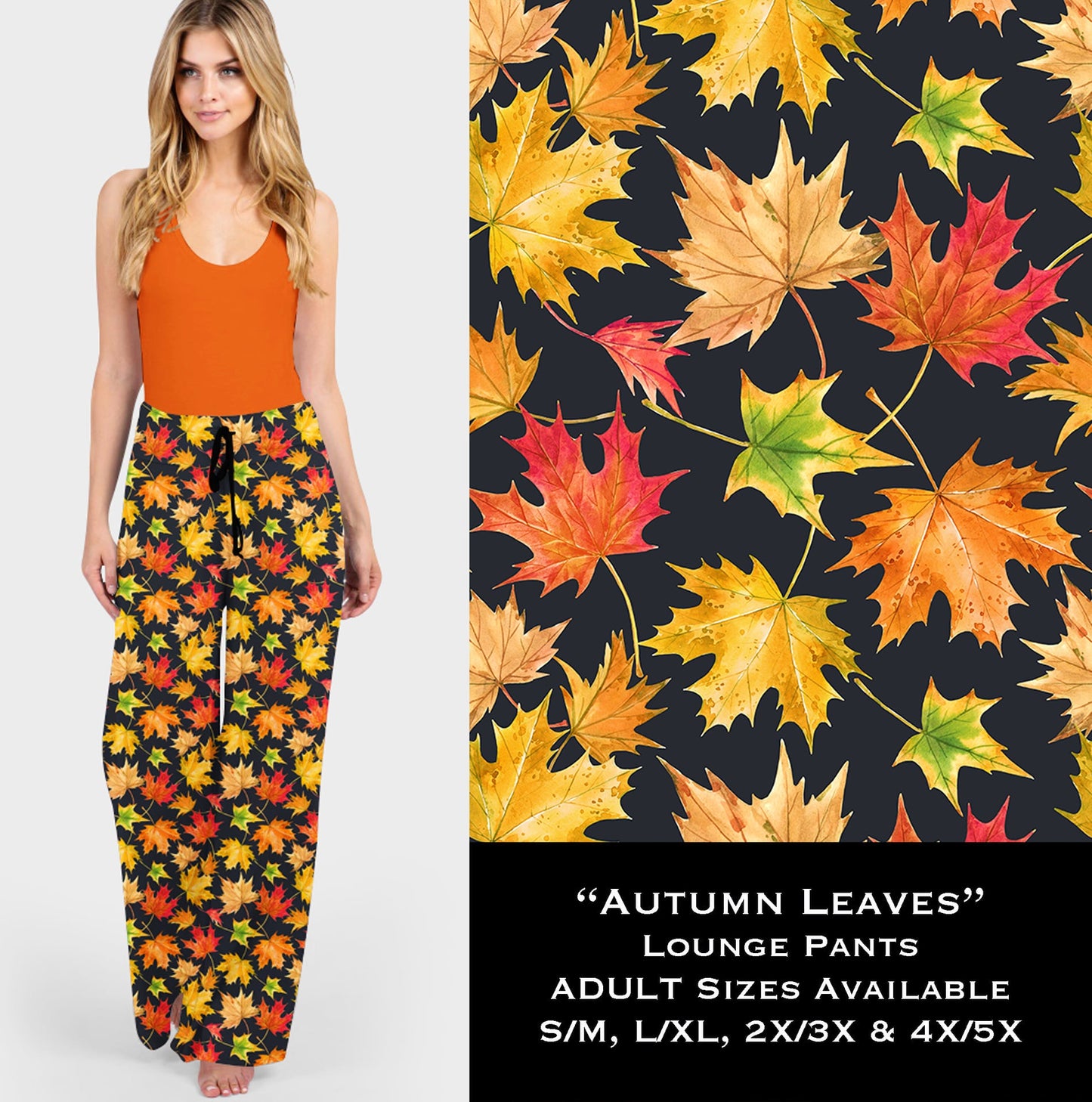 Autumn Leaves - Lounge Pants - Like A Duchess