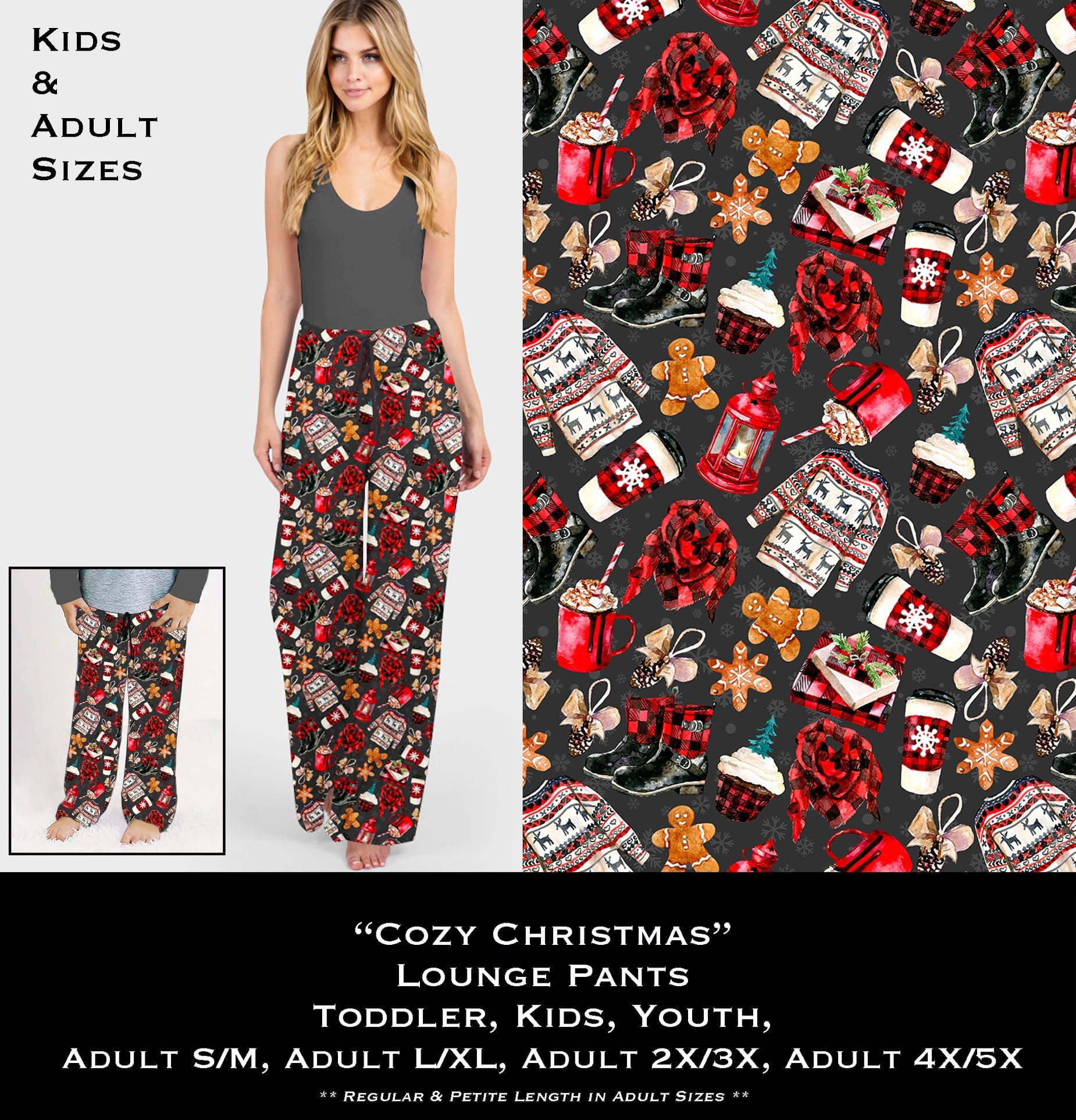 Cozy Christmas - Lounge Pants - Like A Duchess