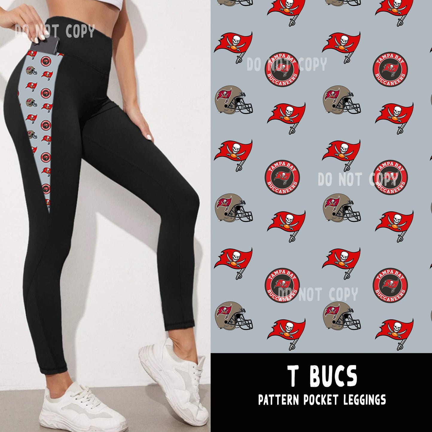 FBALL RUN-T BUCS LEGGINGS/JOGGER - Like A Duchess