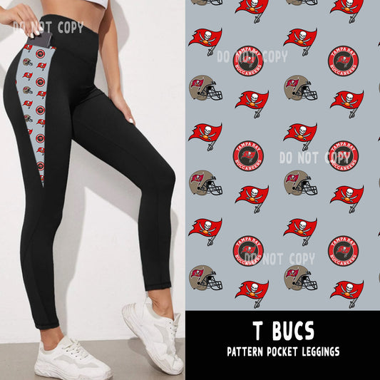 FBALL RUN-T BUCS LEGGINGS/JOGGER - Like A Duchess