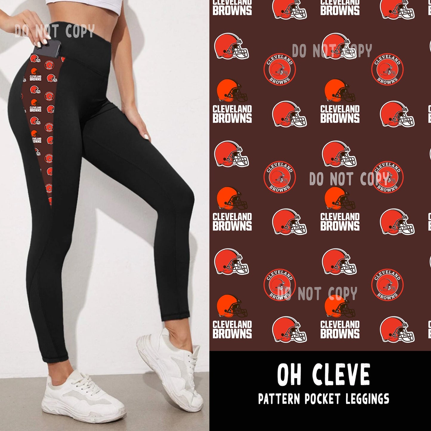 FBALL RUN-OH CLEVE LEGGINGS/JOGGER - Like A Duchess