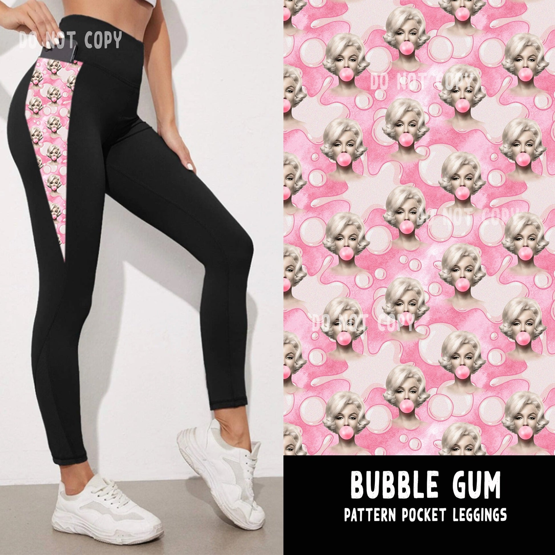 PATTERN POCKET FULL-BUBBLE GUM - Like A Duchess