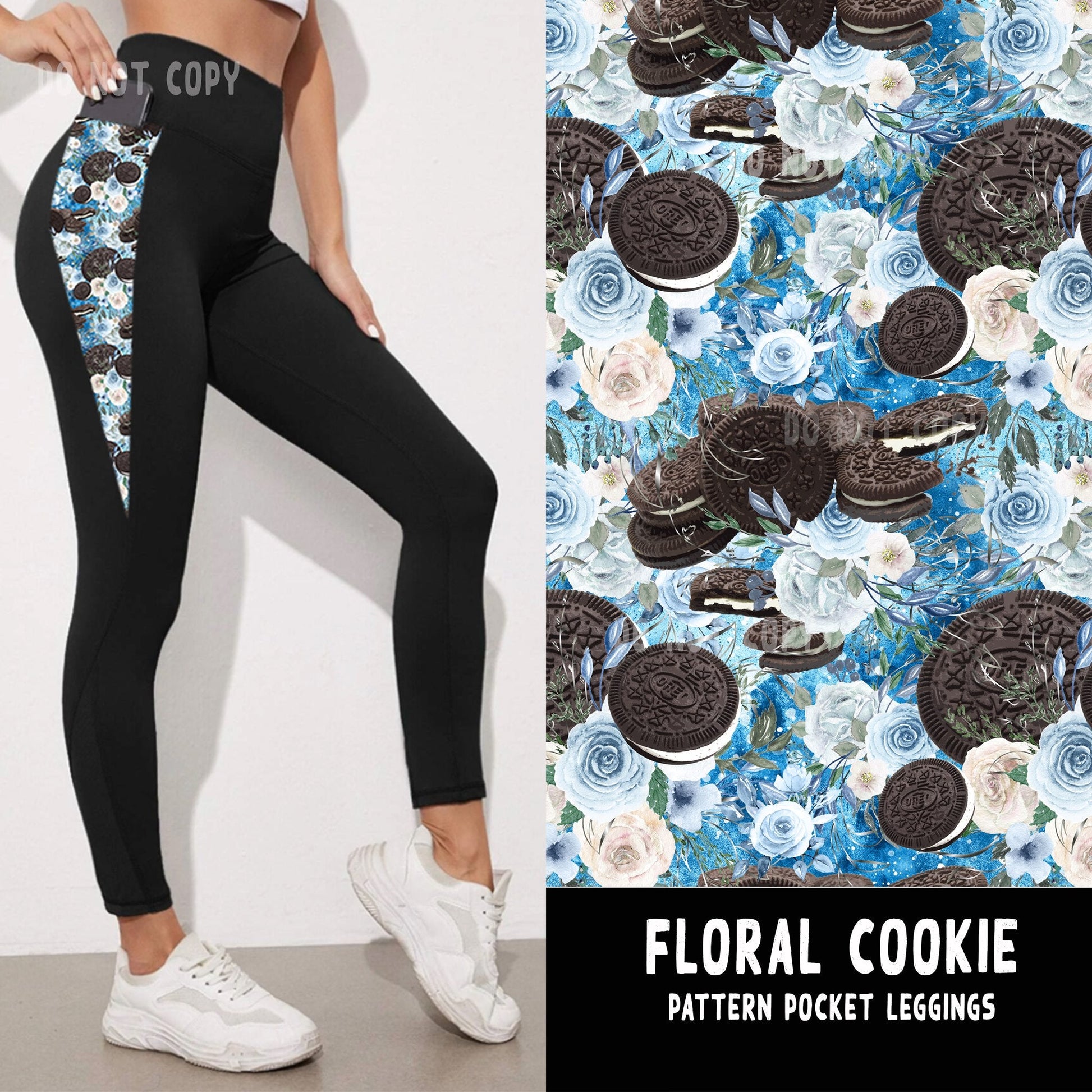 PATTERN POCKET FULL-FLORAL COOKIE - Like A Duchess