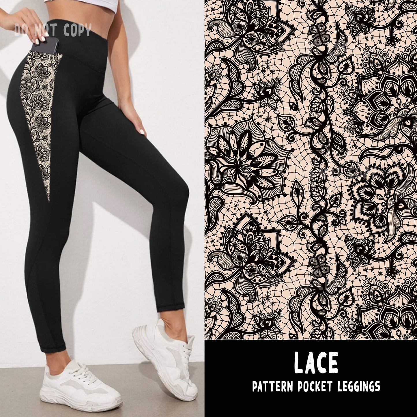 PATTERN POCKET FULL-LACE - Like A Duchess
