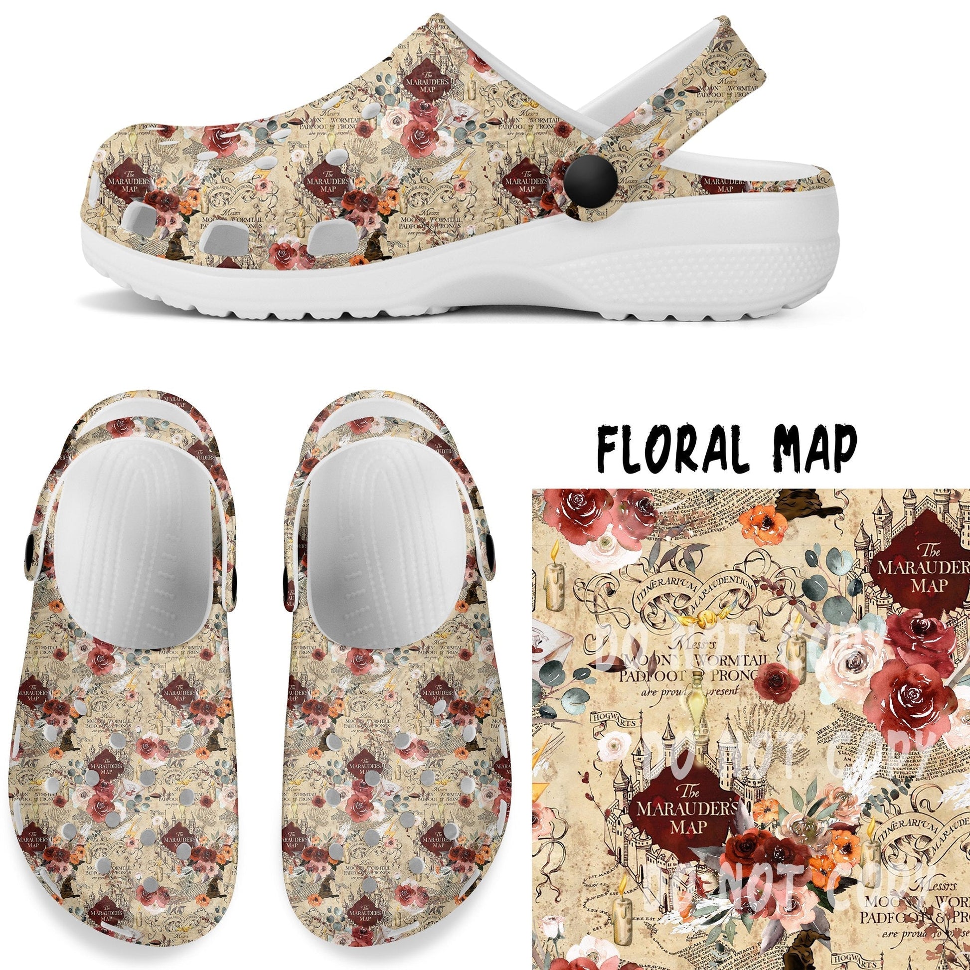 CLOG 2 RUN-FLORAL MAP - Like A Duchess