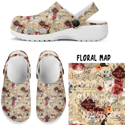 CLOG 2 RUN-FLORAL MAP - Like A Duchess