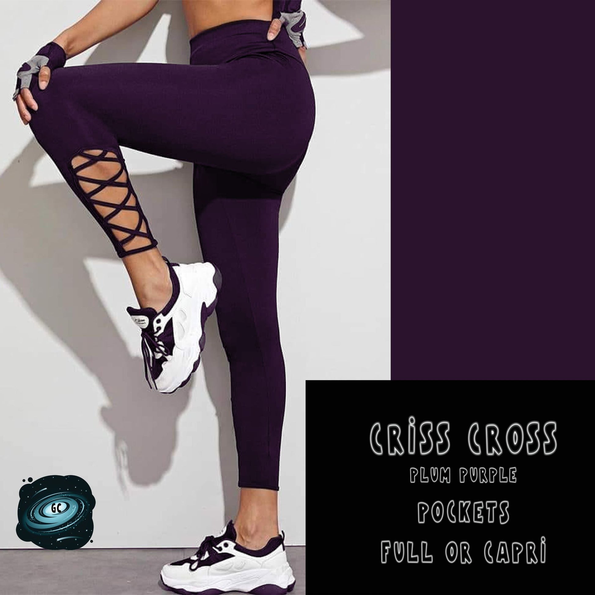 CRISS CROS RUN- PLUM PURPLE - Like A Duchess